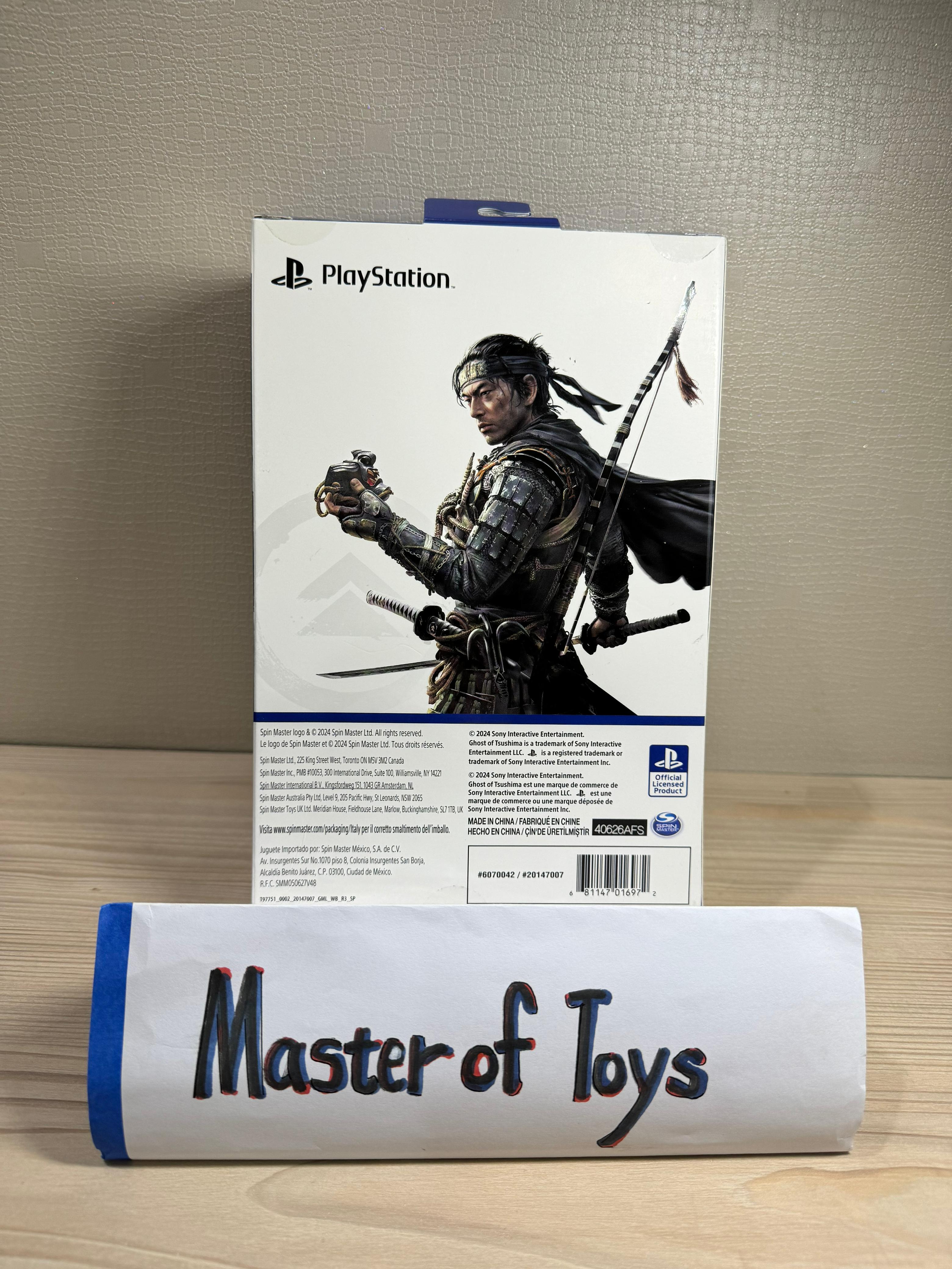 Spin Master PlayStation Ghost Of Tsushima Jin Sakai - Ready Stock