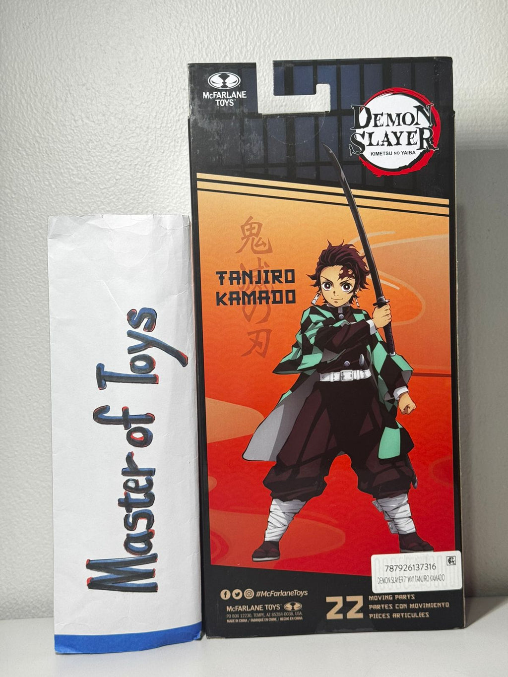 McFarlane Demon Slayer Kimetsu No Yaiba Tanjiro Kamado - Ready Stock