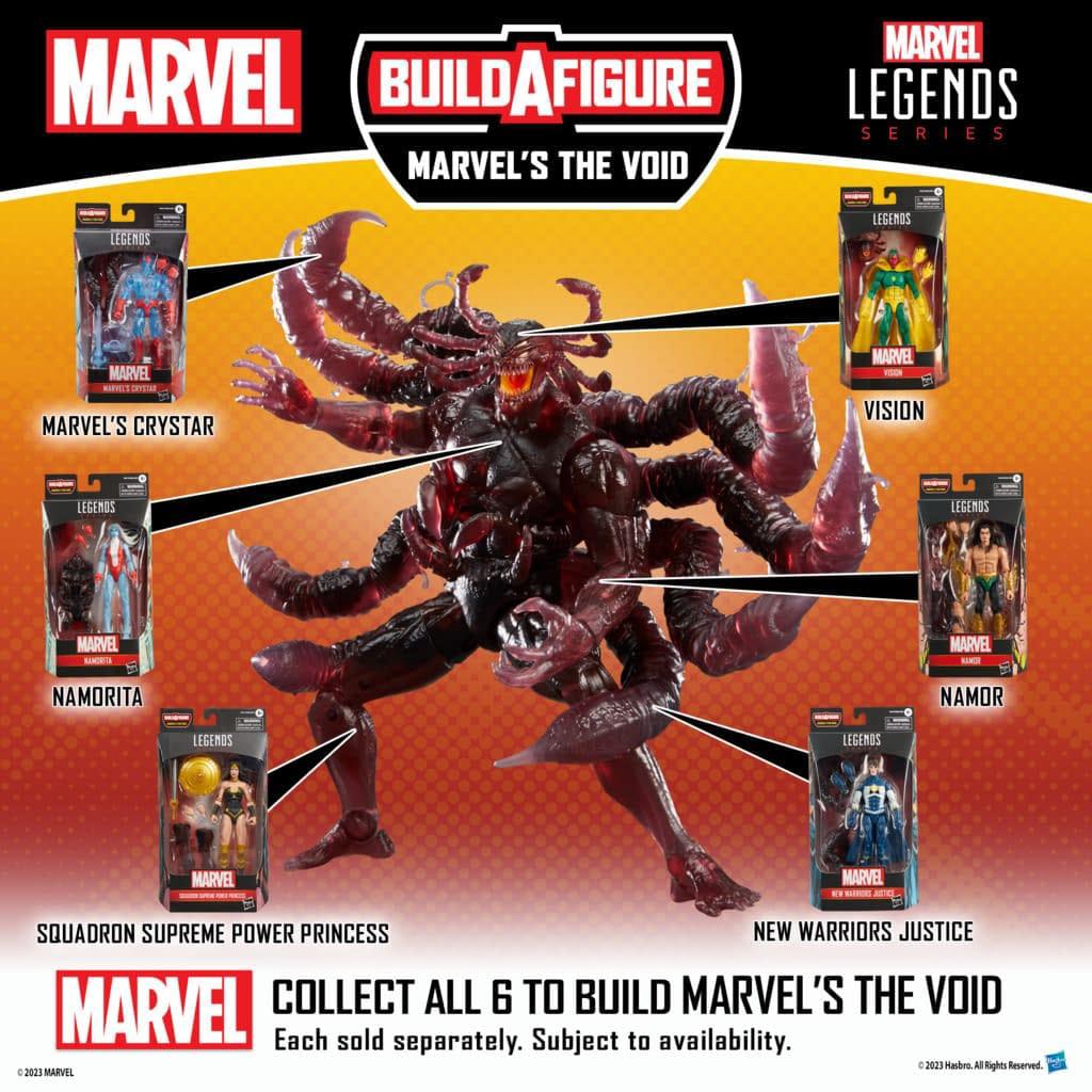 Hasbro Marvel Legends BAF The Void - Ready Stock