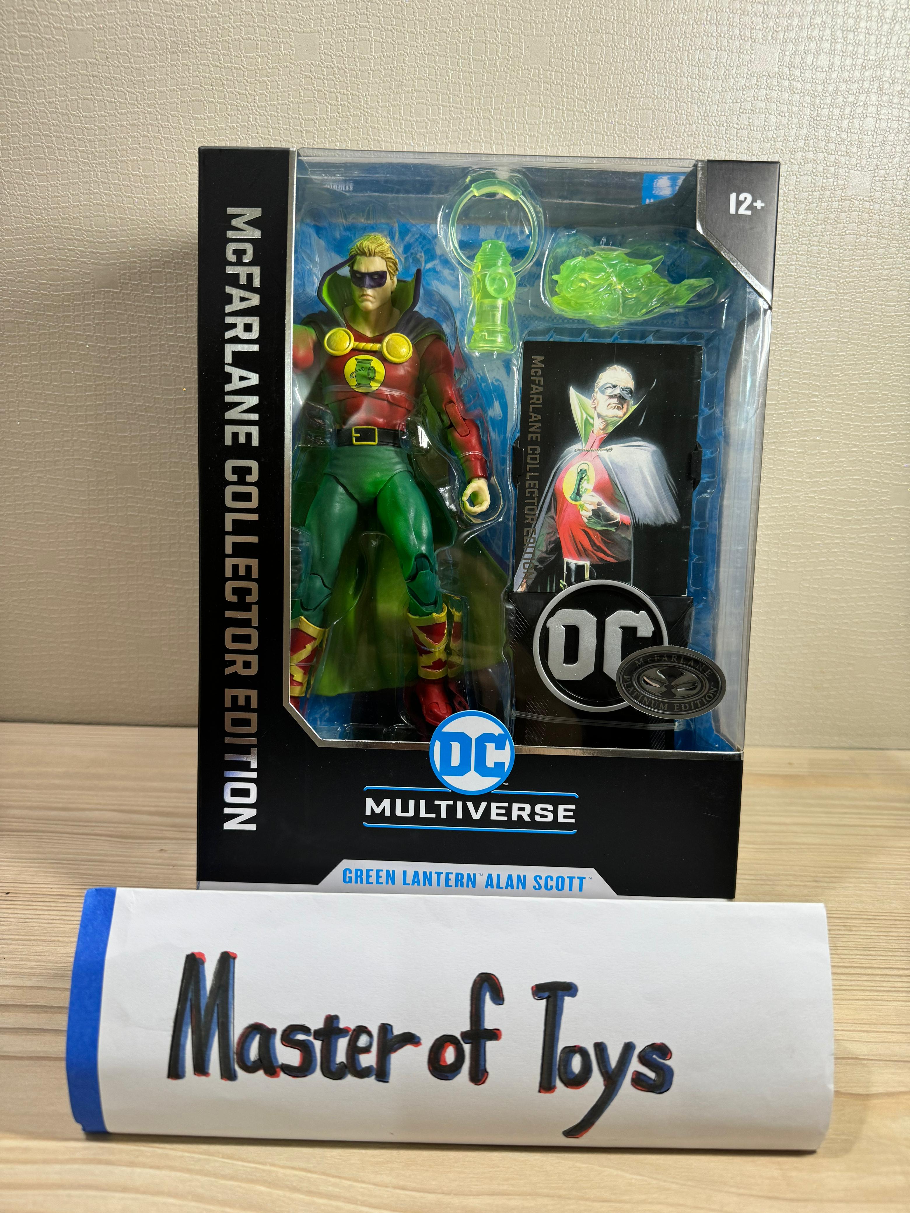 McFarlane DC Multiverse Collector Edition Green Lantern Alan Scott Day Of Vengeance 02 Platinum Edition - Ready Stock