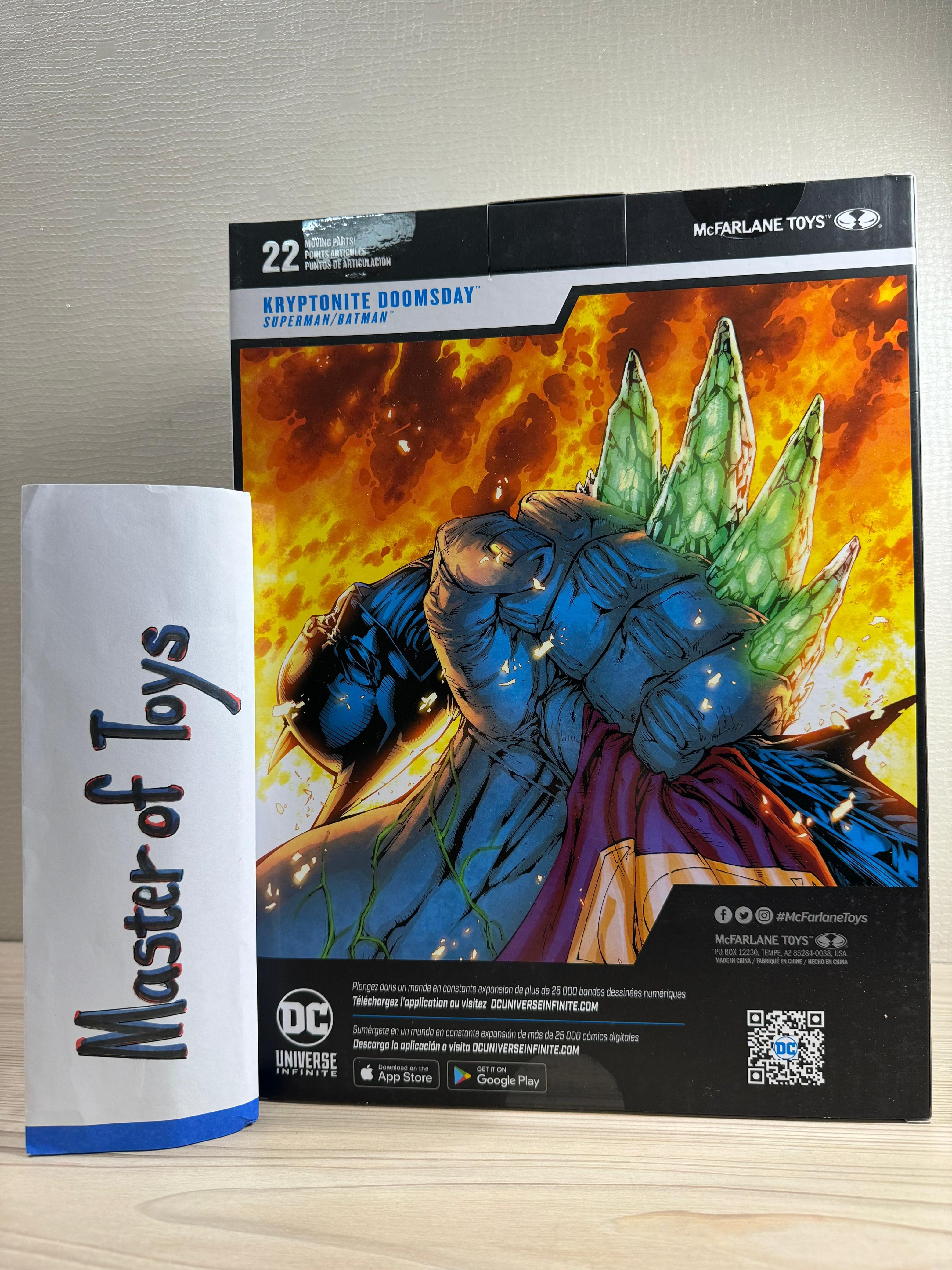 McFarlane DC Multiverse Kryptonite Doomsday (Superman/Batman) Mega Figure - Ready Stock