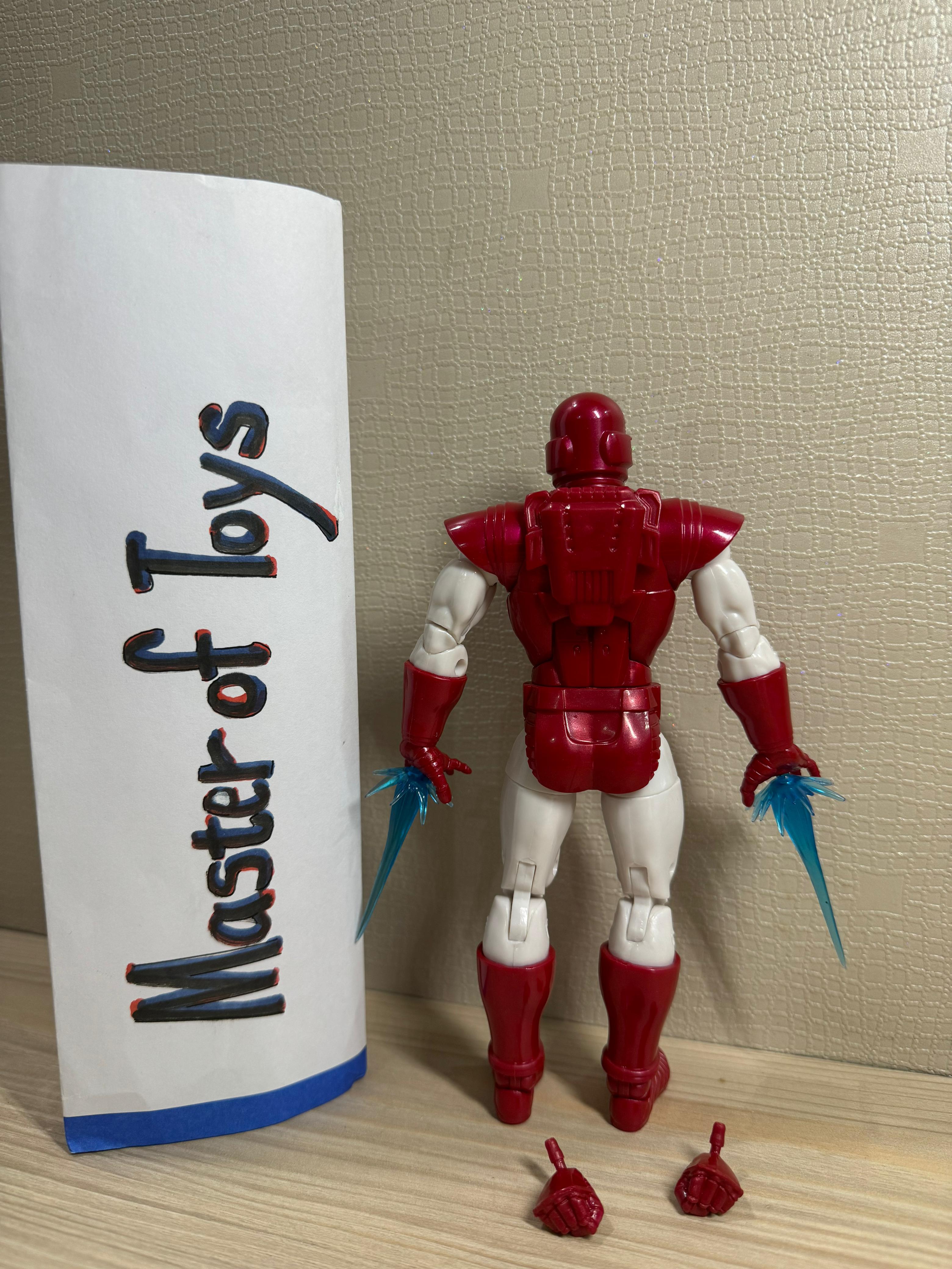 Hasbro Marvel Legends West Coast Avengers Iron Man Silver Centurion (Amazon Exclusive) Only No Box - Ready Stock