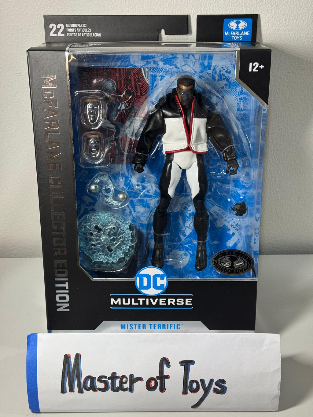 McFarlane Collector Edition DC Multiverse Mister Terrific ( JSA ) #27 Platinum Edition - Ready Stock