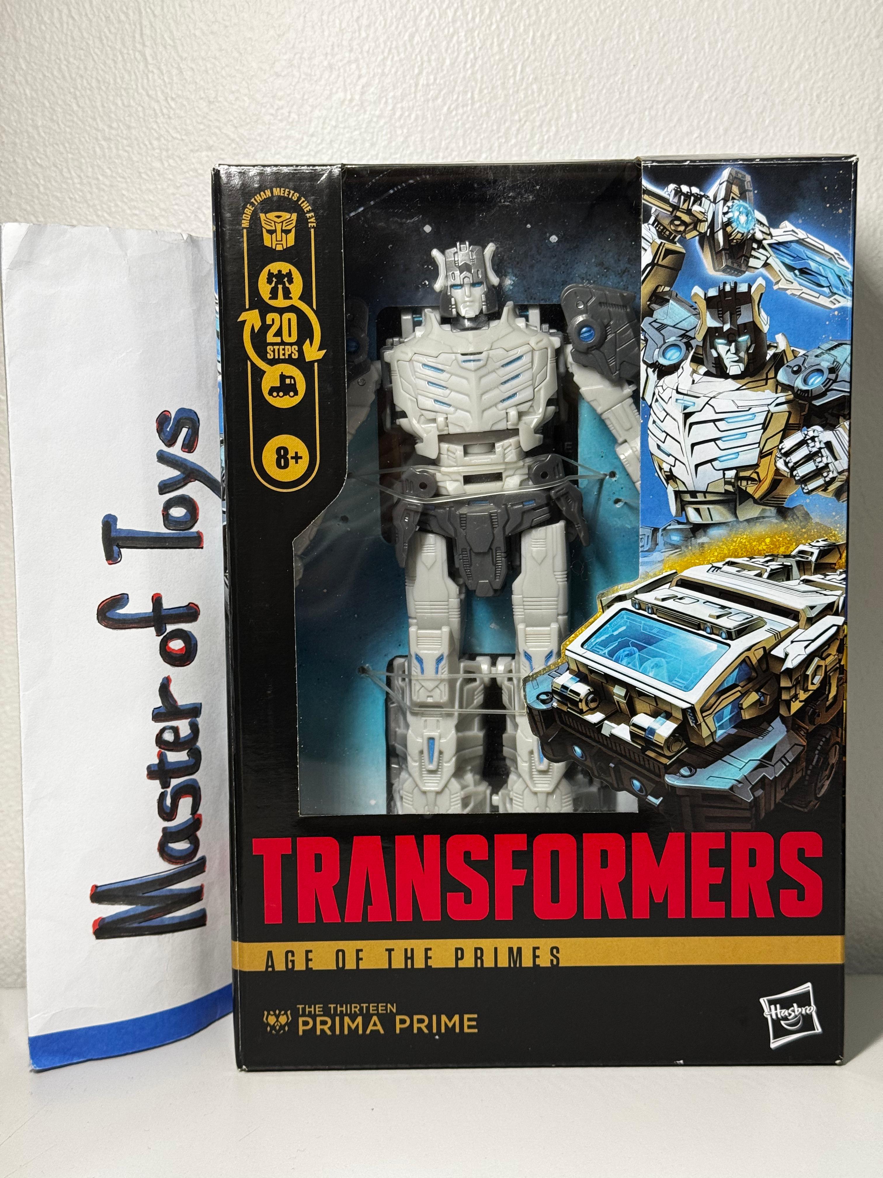 Hasbro Takara Tomy Transformers Age of the Primes The Thirteen Prima Prime - Ready Stock