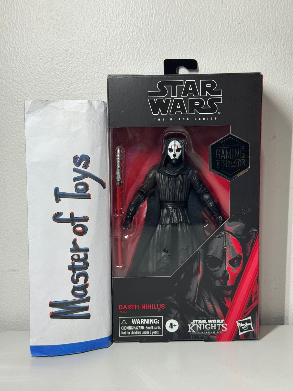 Hasbro Star Wars The Black Series Gaming Greats Darth Nihilus Star Wars Knights - Ready Stock