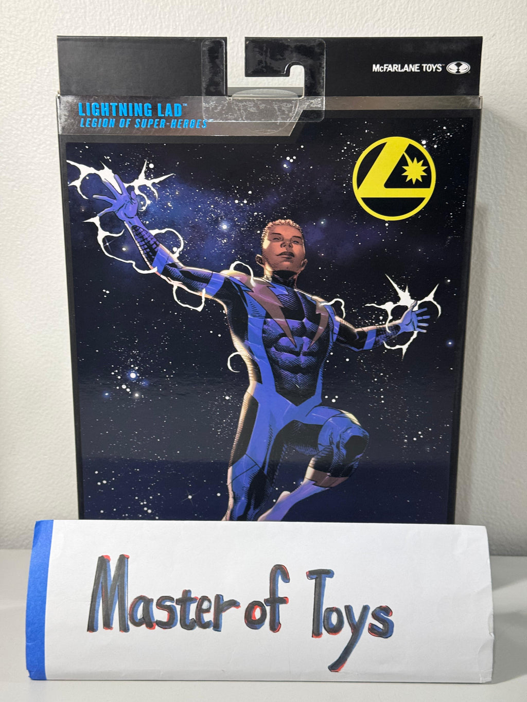McFarlane Collector Edition DC Multiverse Lightning Lad (Legion of Super-Heroes) #28 Platinum Edition - Ready Stock