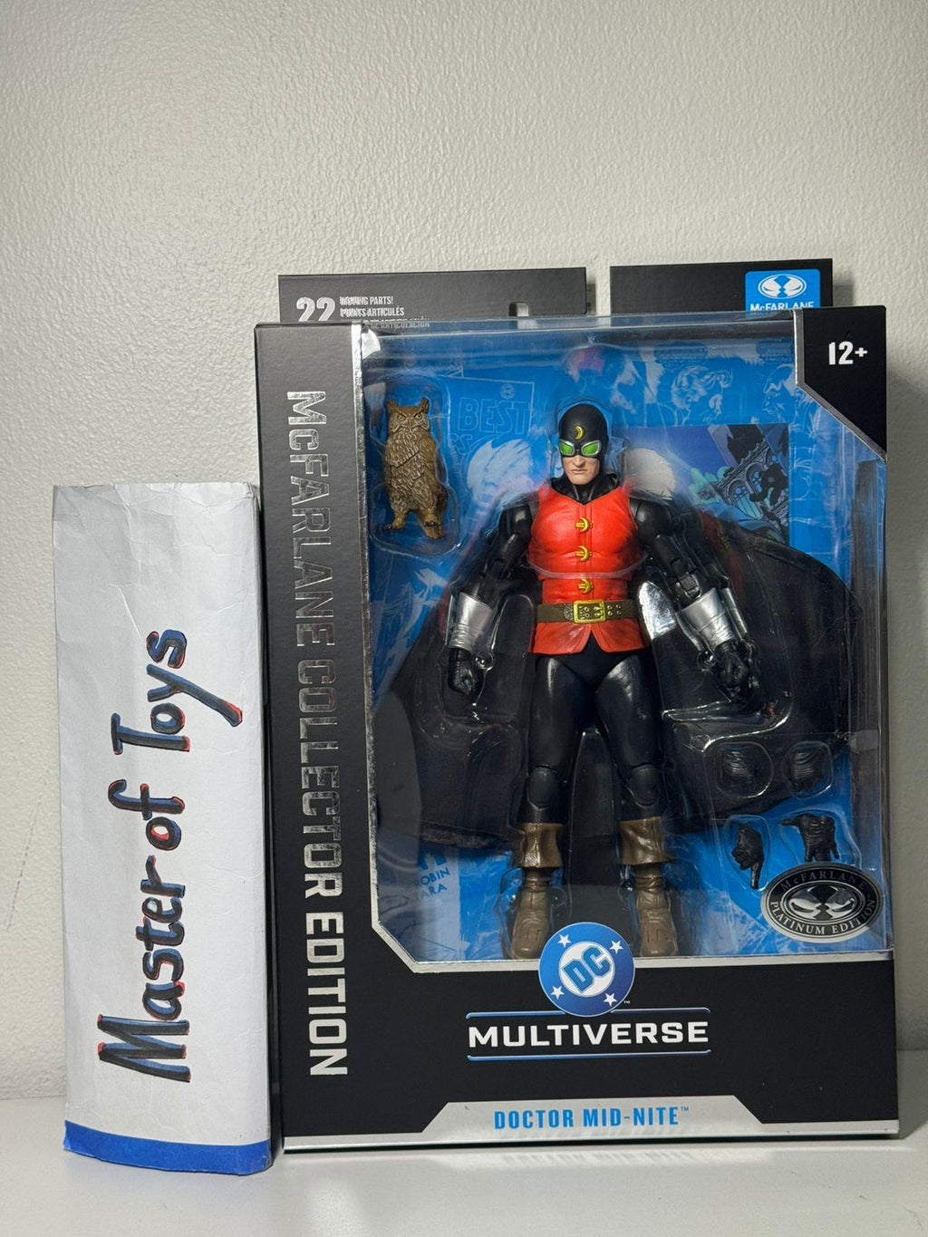 McFarlane Collector Edition DC Multiverse Doctor Mid-Nite (Justice Society of America) #48 Platinum Edition - Ready Stock