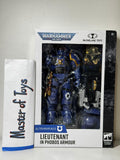 McFarlane Warhammer 40k Ultramarines Lieutenant In Phobos Armour - Ready Stock