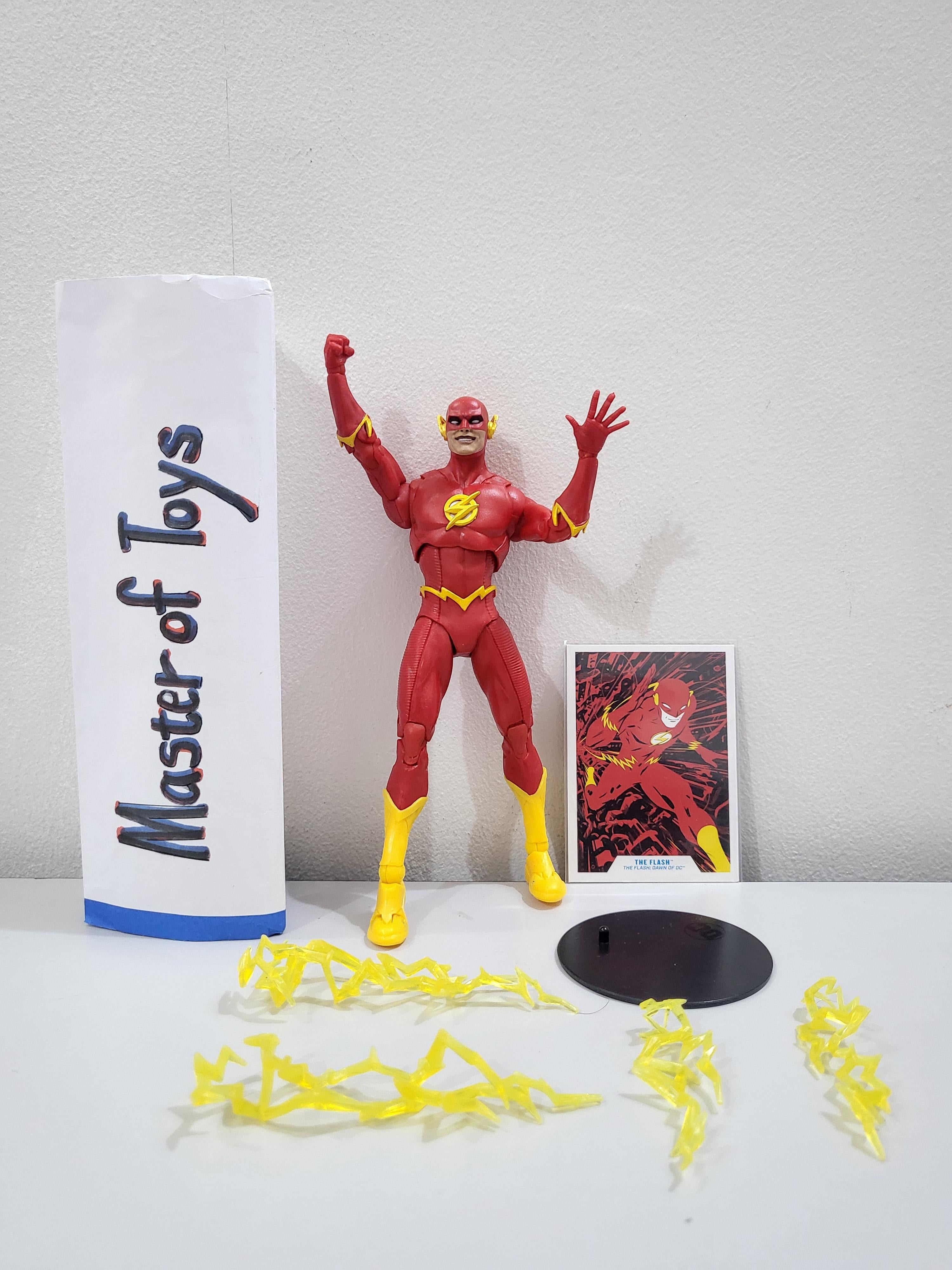 McFarlane DC Multiverse The Flash (Dawn of DC) No Box - Ready Stock