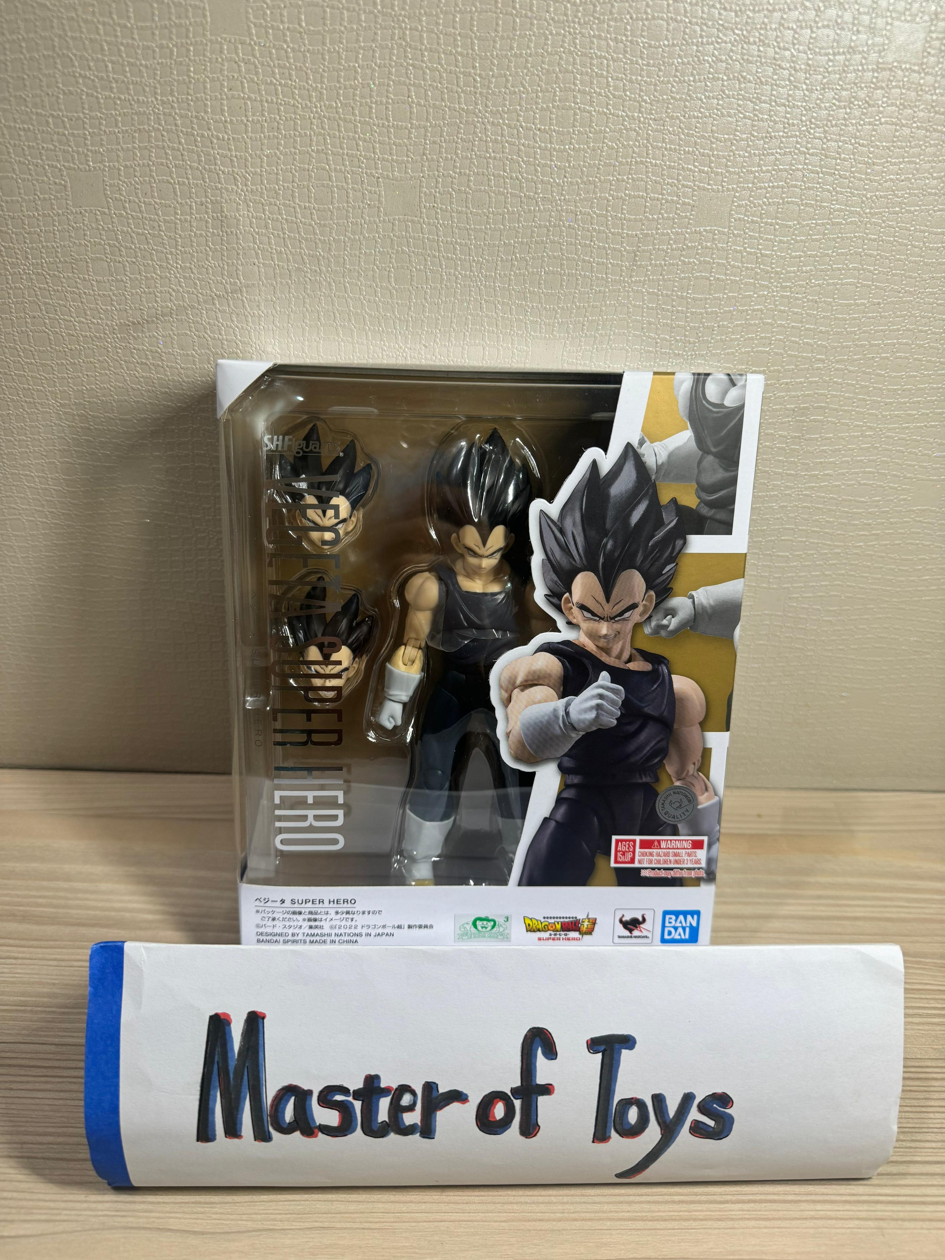 Bandai S.H.Figuarts Vegeta Super Hero (Dragonball) Tamashii Nations - Ready Stock