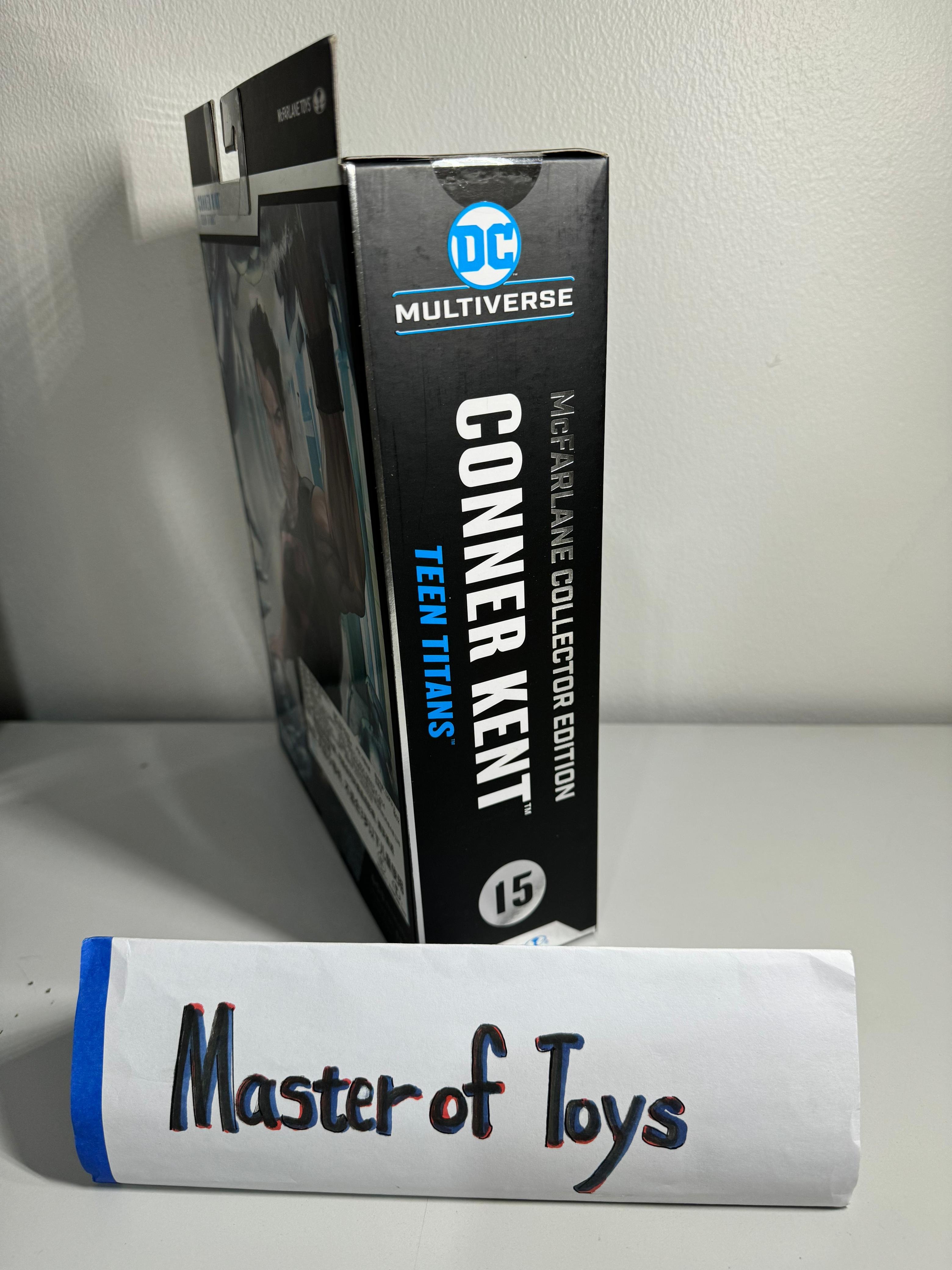 McFarlane Collector Edition DC Multiverse Conner Kent (Teen Titans) #15 Platinum Edition - Ready Stock