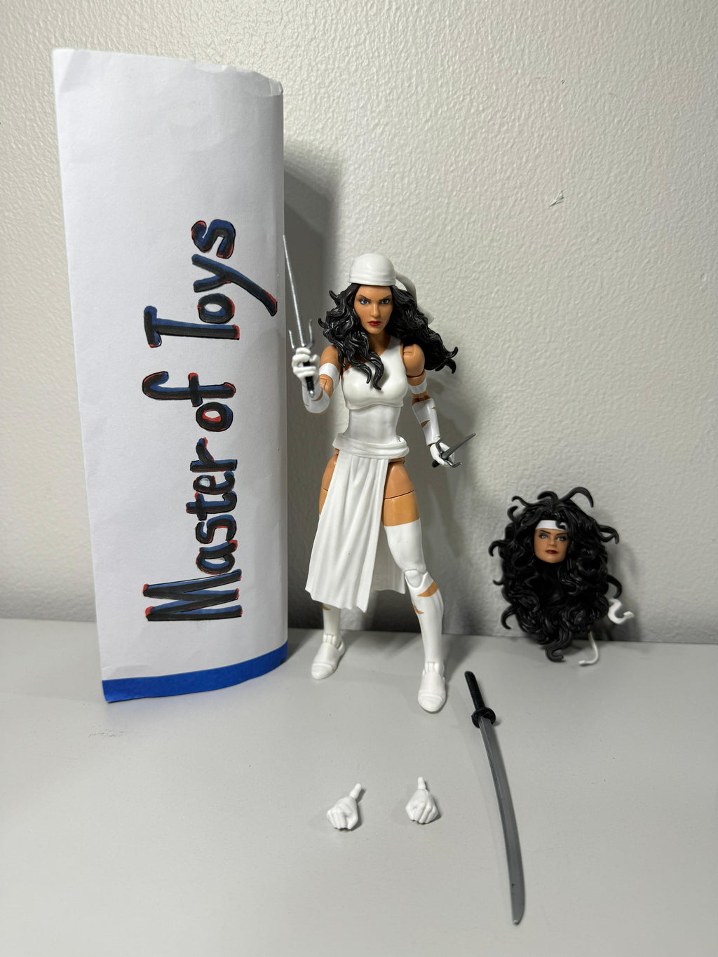 Hasbro Marvel Legends Elektra Only From Comic White Avengers Daredevil 3 pack Avenger Electra - Ready Stock