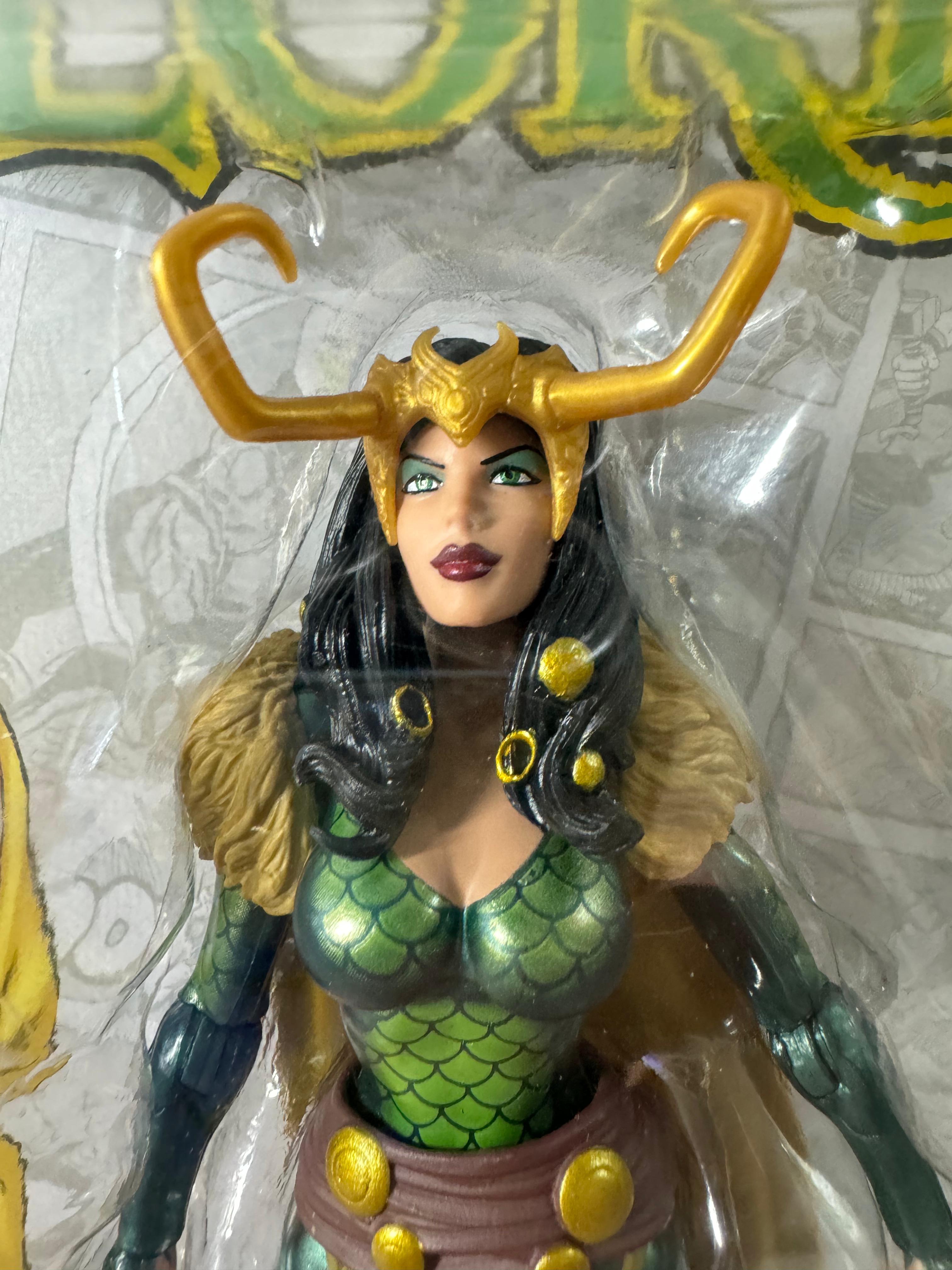 Hasbro Marvel Legends Retro Lady Loki Vintage Card Series - Ready Stock