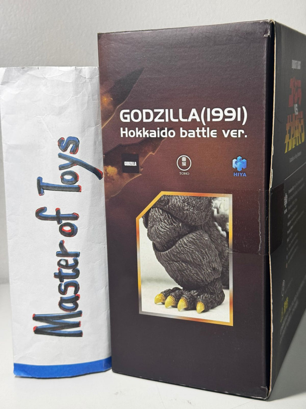 Hiya Exquisite Basic Godzilla vs King Ghidorah Godzilla 1991 Hokkaido battle Ver - Ready Stock