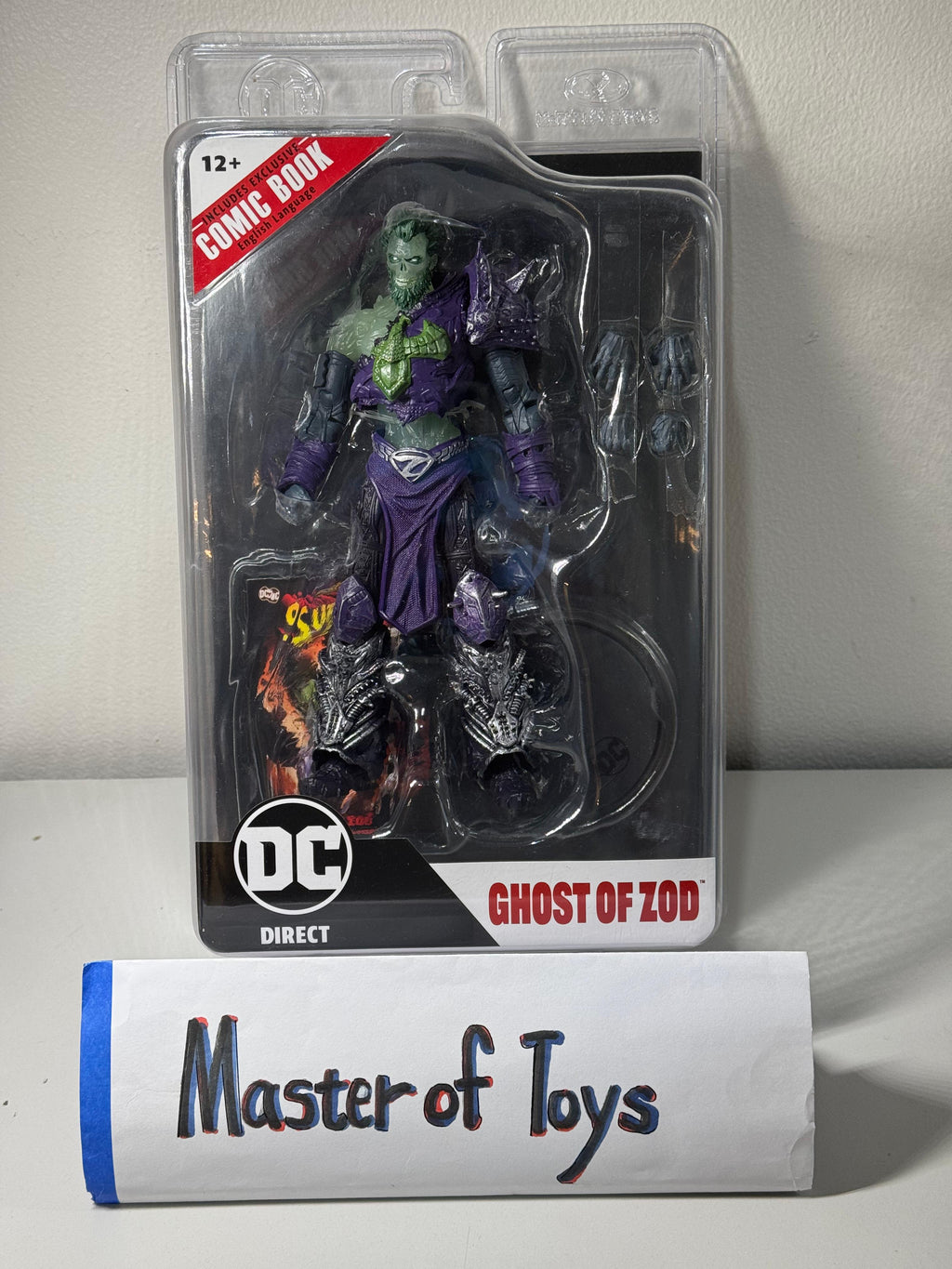 McFarlane DC Direct Ghost of Zod (Superman Ghost of Krypton) - Ready Stock
