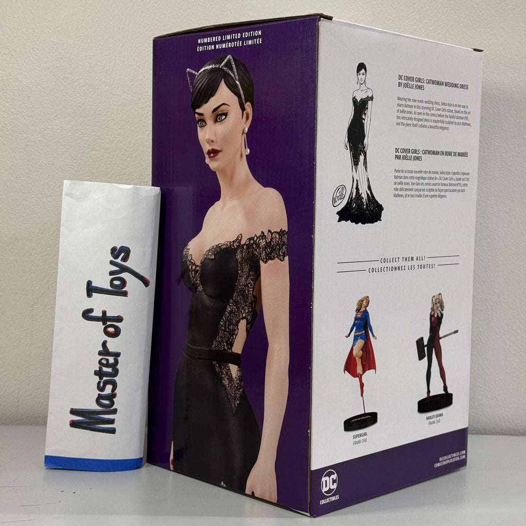 McFarlane DC Collectibles DC Cover Girls Catwoman Joelle Jones Wedding Dress Robe de Mariee 26,5cm Figure - Ready Stock