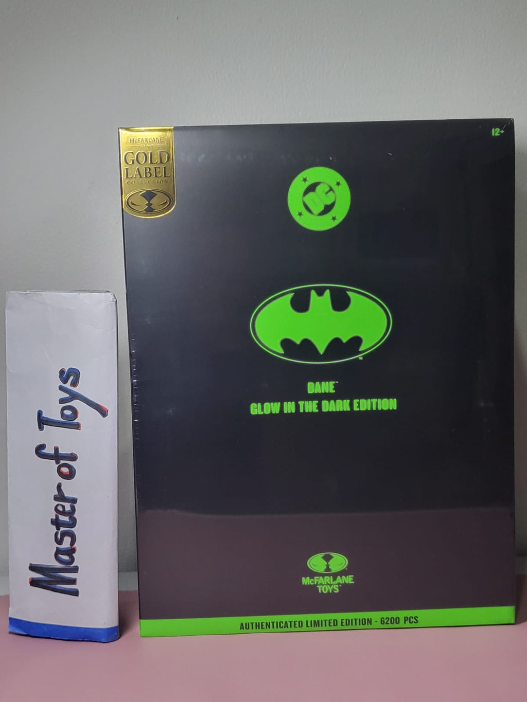 McFarlane DC Bane Glow In The Dark Edition Gold Label - Ready Stock