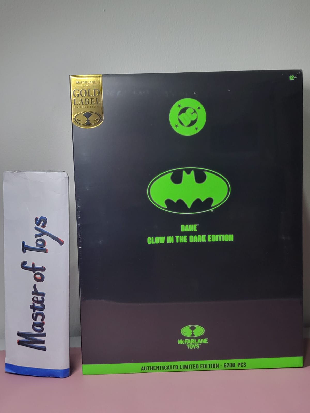 McFarlane DC Bane Glow In The Dark Edition Gold Label - Ready Stock