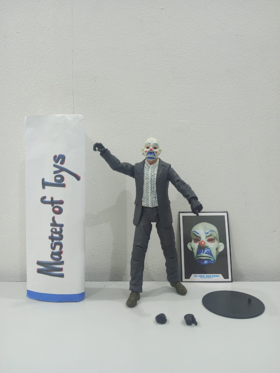 McFarlane DC Multiverse The Joker Bank Robber (The Dark Knight) Only No Box - Ready Stock