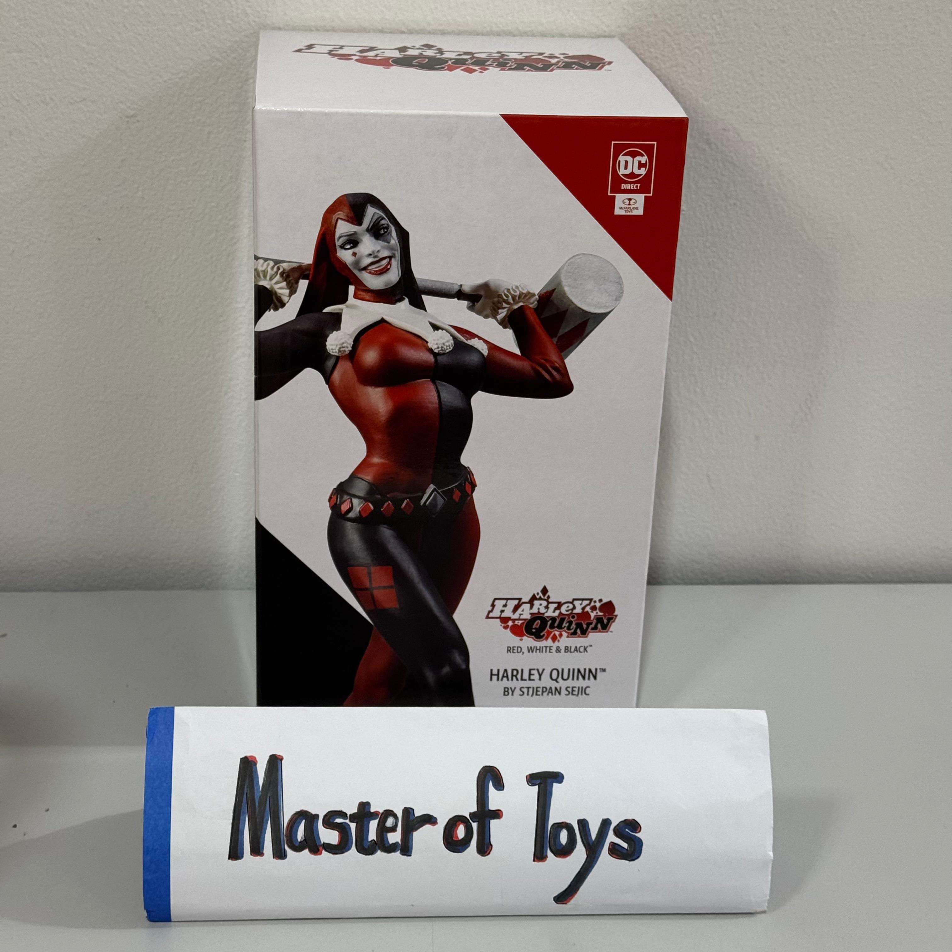 McFarlane DC Direct Harley Quinn by Stjepan Sejic Harley Quinn Red, White, Black - Ready Stock