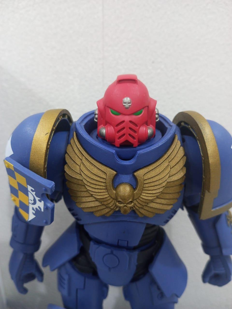 McFarlane Warhammer 40k Ultramarines Primaris Assault Intercessor Only No Box - Ready Stock