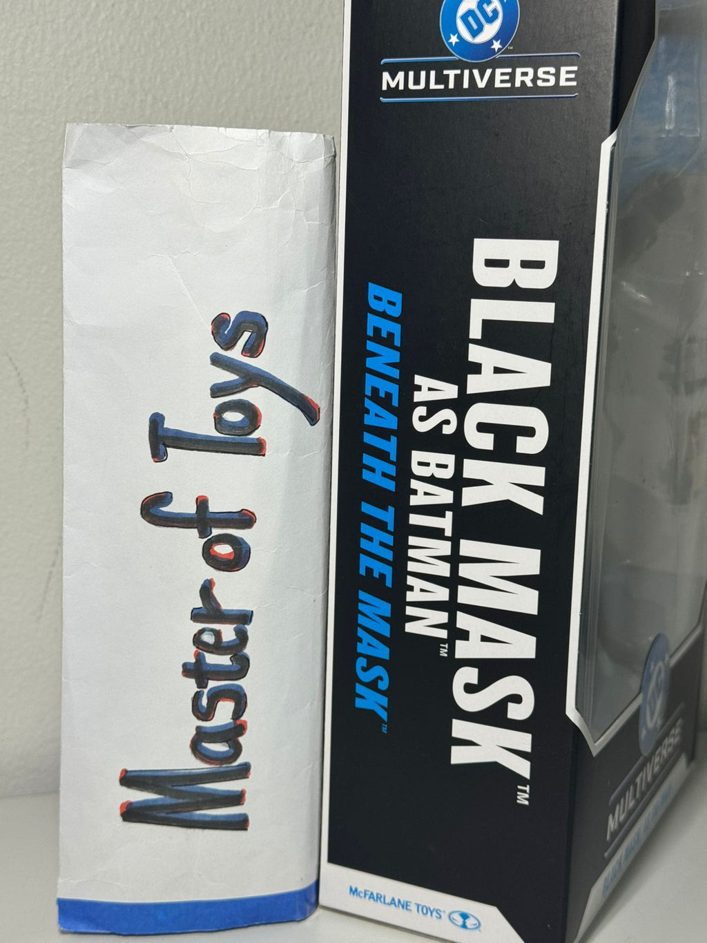 McFarlane DC Multiverse Black Mask As Batman (Beneath the Mask) - Ready Stock