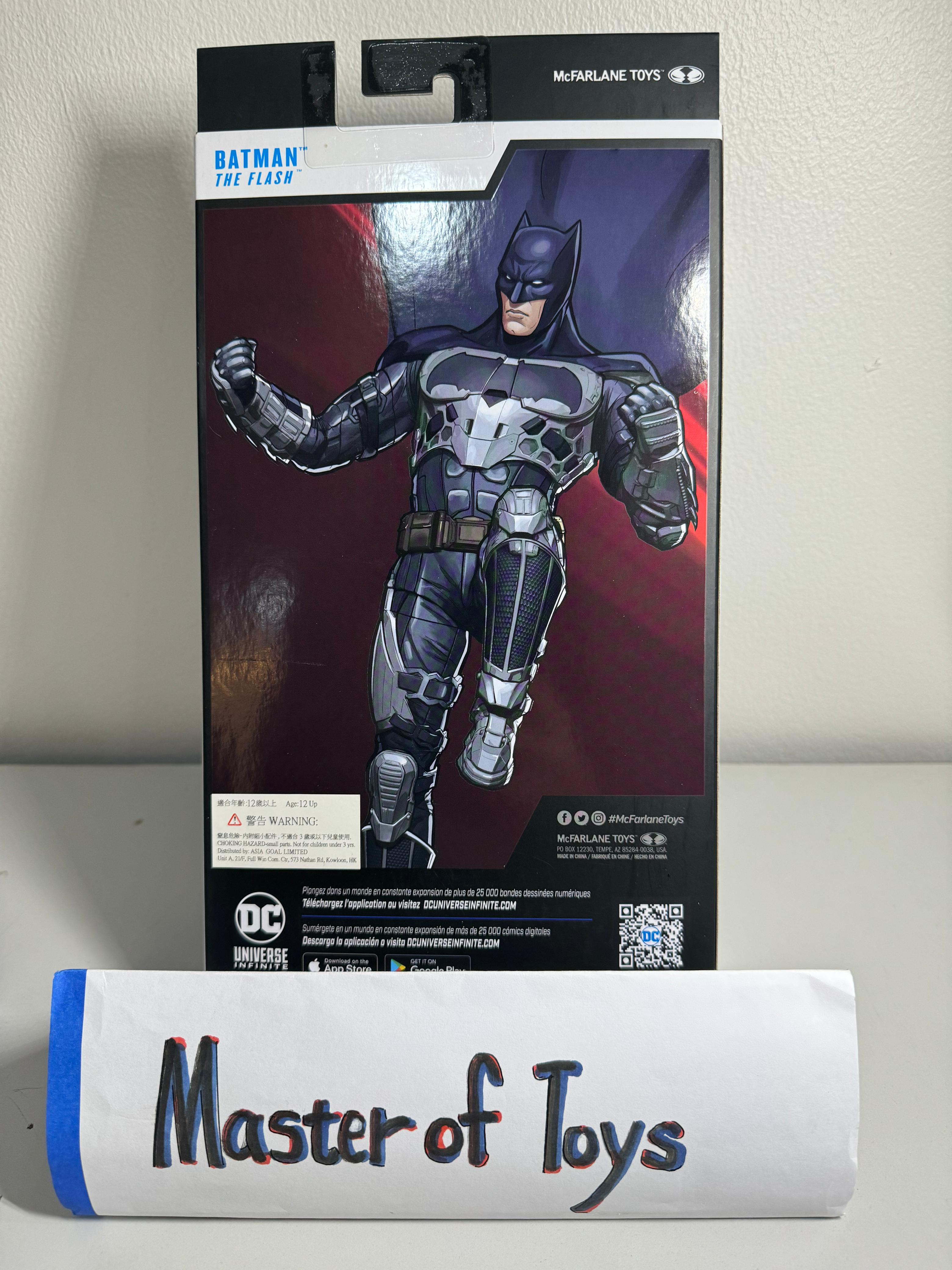 McFarlane DC Multiverse Batman ( The Flash ) Platinum Edition - Ready Stock