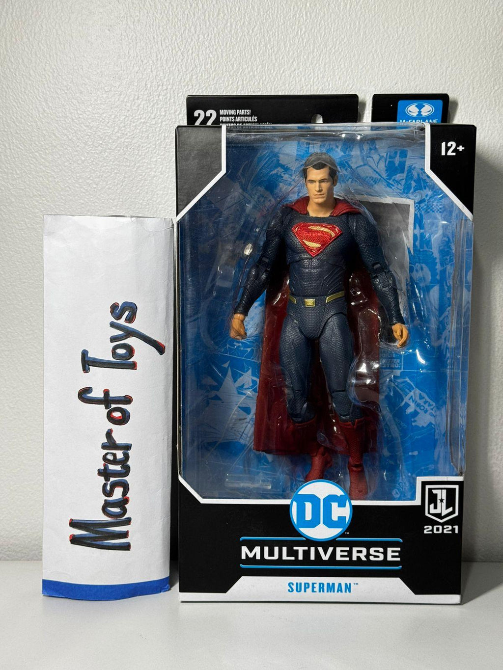 McFarlane DC Multiverse Superman (Justice League) BIB- Ready Stock