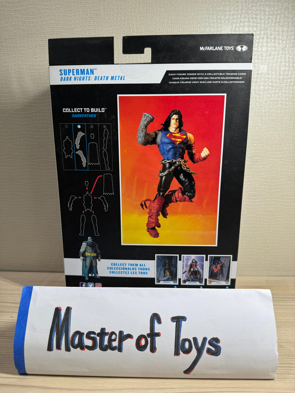 McFarlane DC Multiverse Superman (Dark Nights: Death Metal) With CTB - Ready Stock