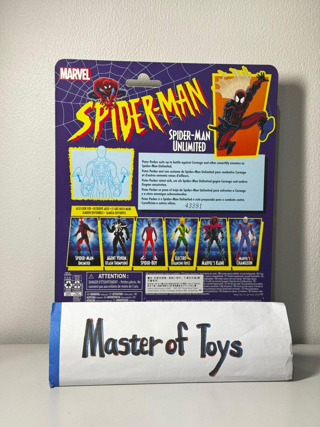 Hasbro Marvel Legends Marvel Comics Spider-Man Unlimited - Ready Stock