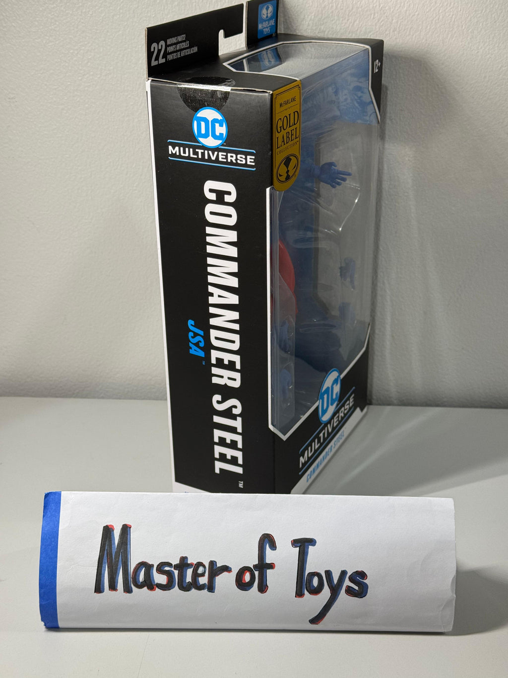 McFarlane DC Multiverse Commander Steel JSA Gold Label Collection - Ready Stock
