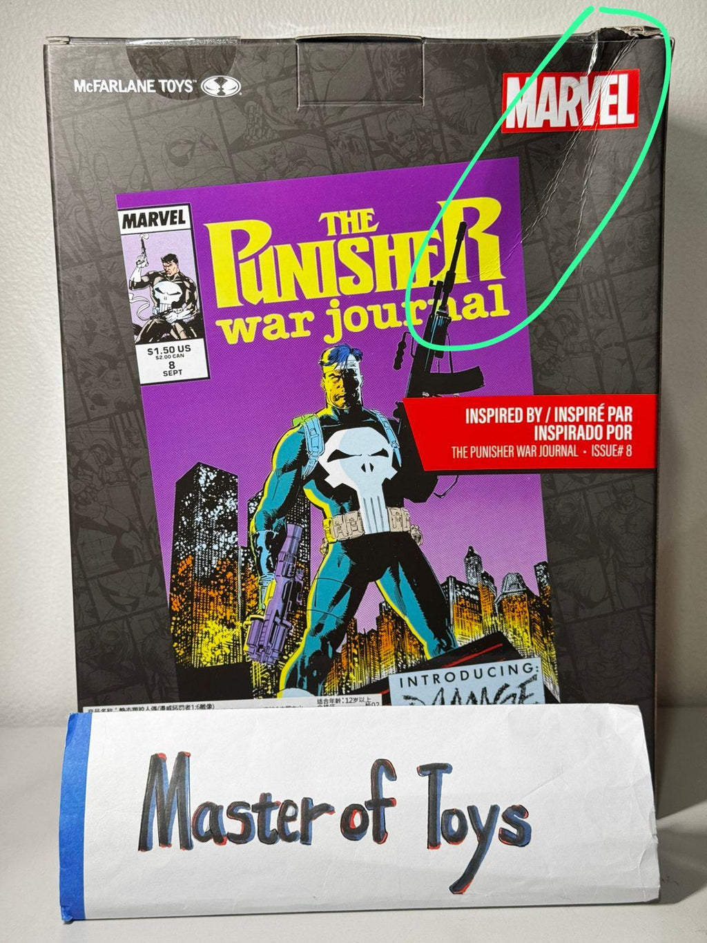 McFarlane Marvel The Punisher War Journal Issue 6 - Ready Stock