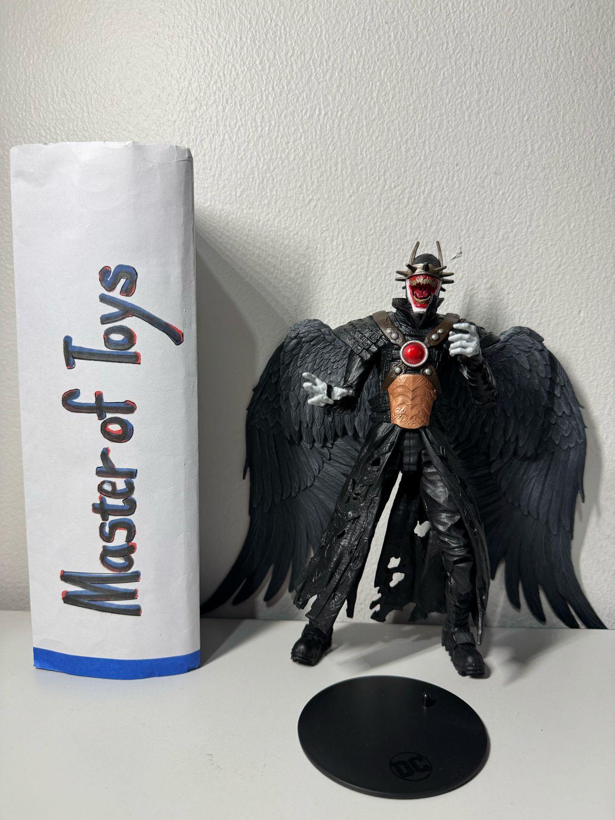 McFarlane The Batman Who Laughs (With Sky Tyrant Wings) No Box - Ready Stock