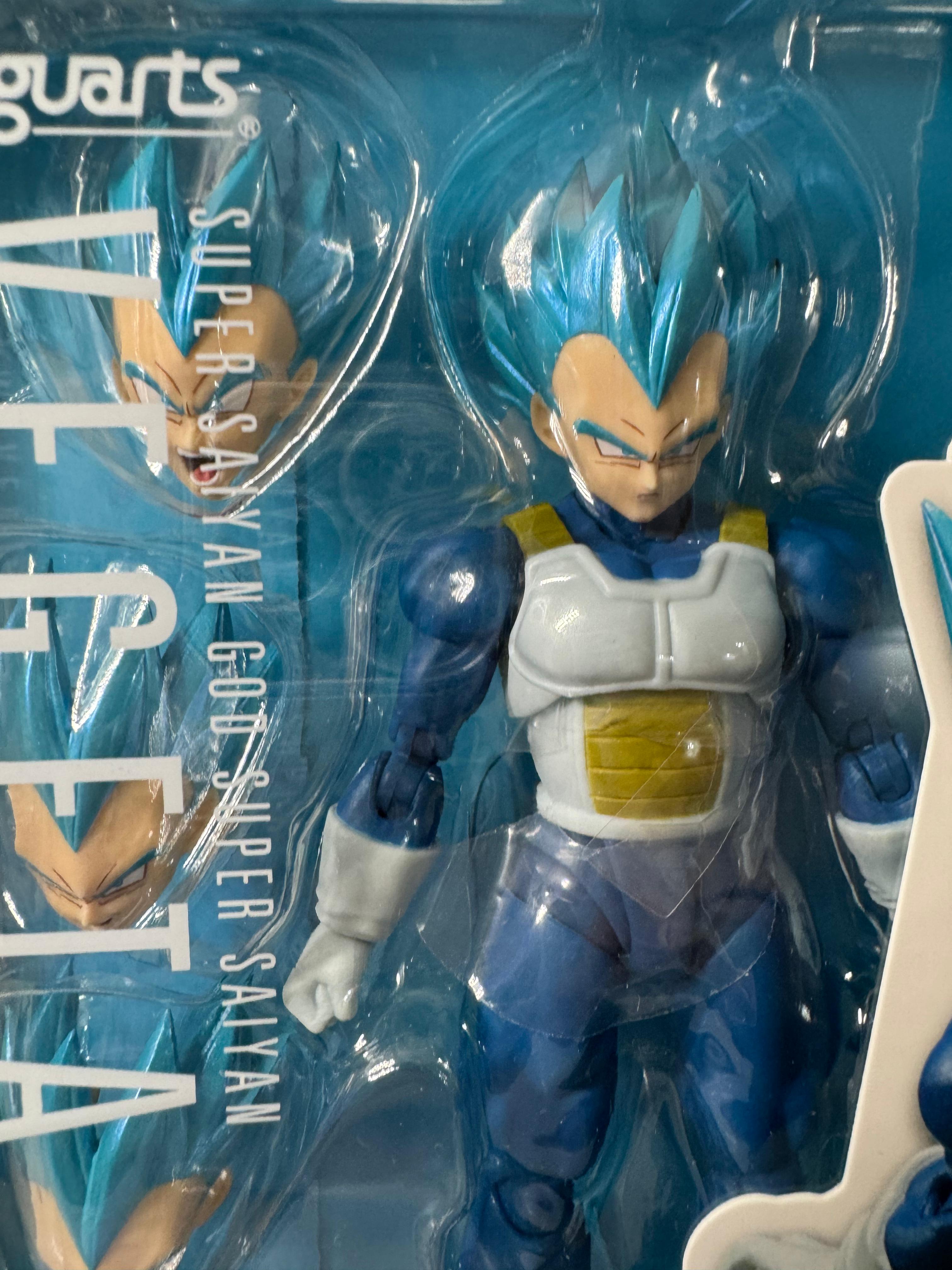 Bandai SHF Vegeta Super Saiyan God Super Saiyan (Unwavering Saiyan Pride) - Ready Stock