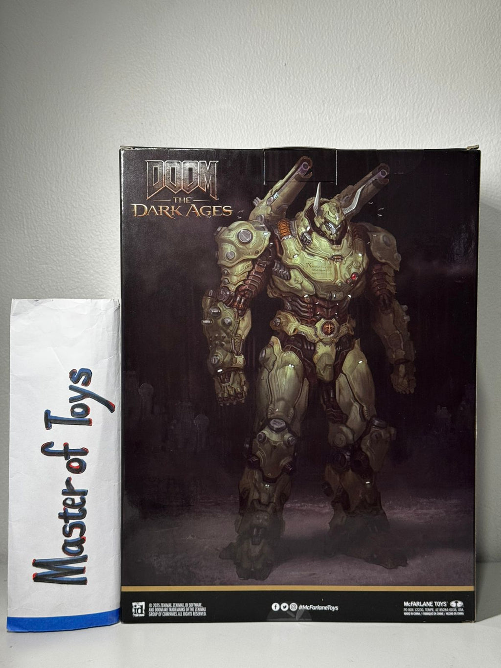 McFarlane Doom The Dark Ages Doom Slayer Atlan - Ready Stock