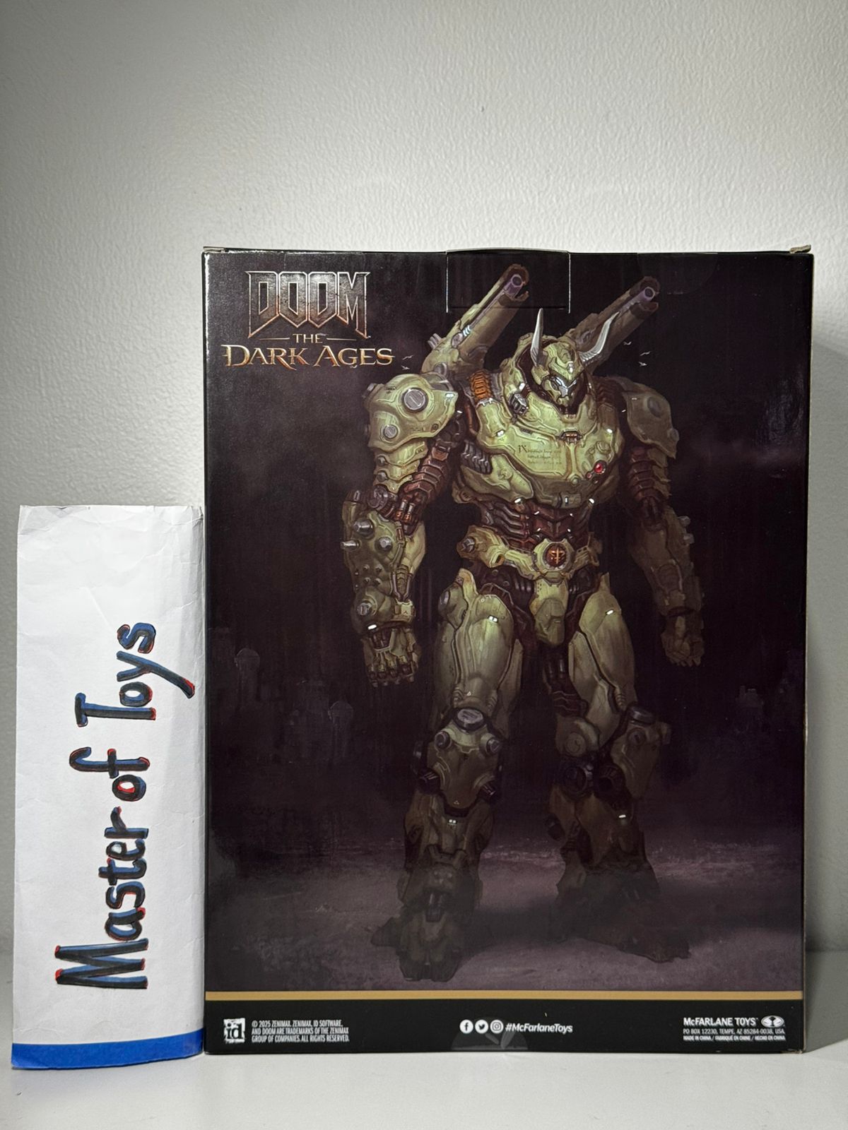 McFarlane Doom The Dark Ages Doom Slayer Atlan - Ready Stock