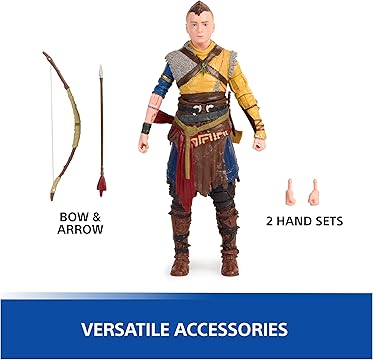 Spin Master 1/12 God of War PS4 Atreus PlayStation Ragnarok - Ready Stock