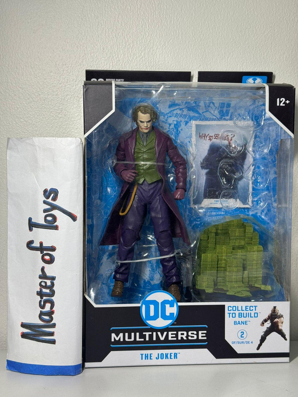 McFarlane DC Multiverse The Joker Only No CTB Bane (The Dark Knight Trilogy) - Ready Stock