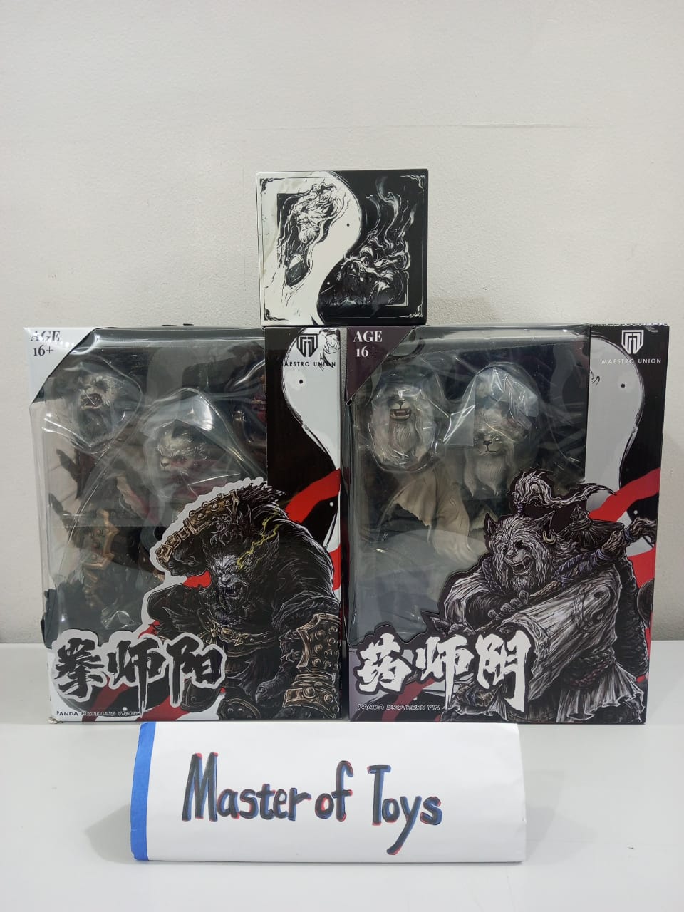 Maestro Union Furay Planet Panda Yin & Yang Figure + Exclusive Box - Ready Stock