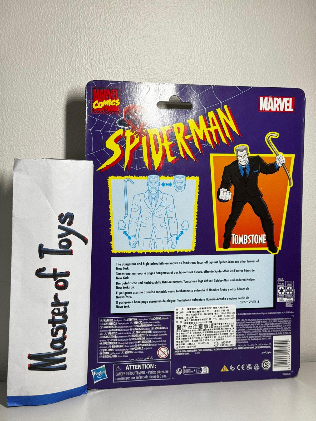Hasbro Marvel Comics Spiderman Tombstone BIB - Ready Stock