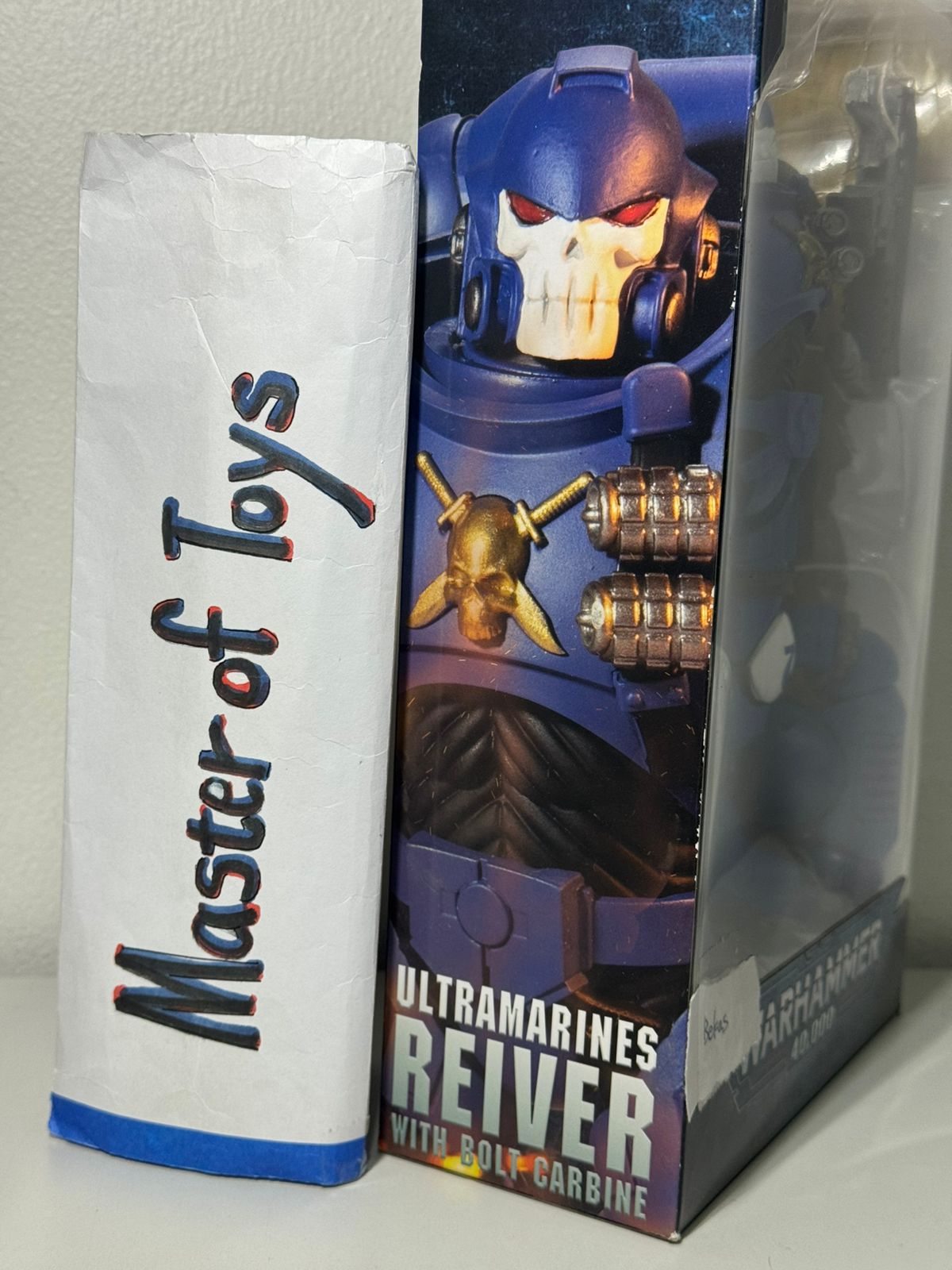 McFarlane Warhammer 40k Ultramarines Reiver with Bolt Carbine BIB - Ready Stock