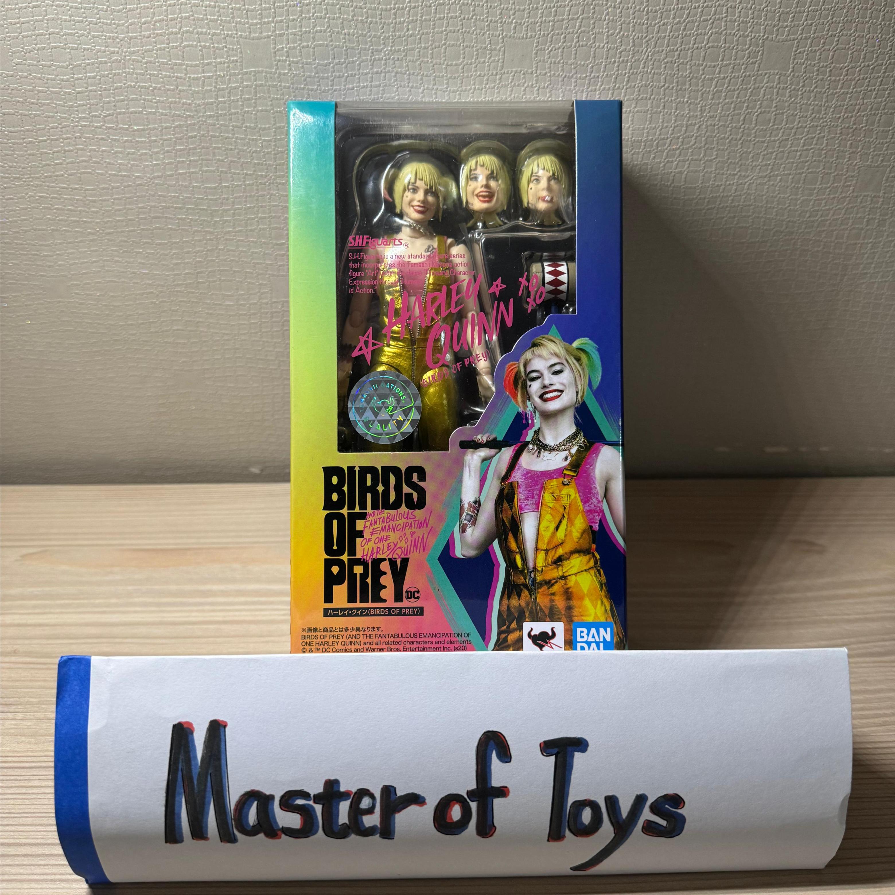 Bandai SHFiguarts Harley Quinn Bird Of Prey And The Fantabulous Emancipation Of One Harley Quinn - Ready Stock