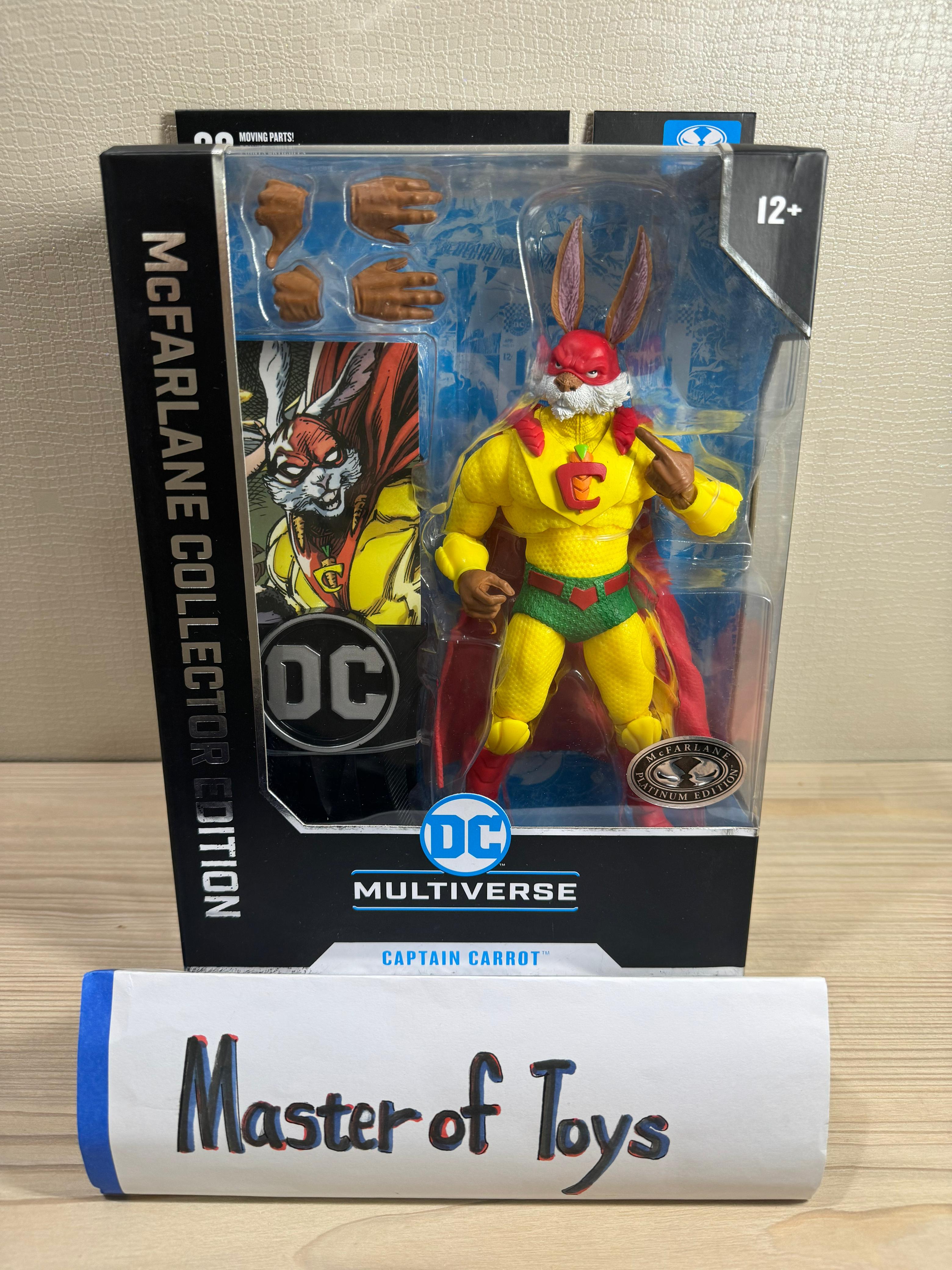 McFarlane Collector Edition DC Multiverse Captain Carrot Justice League Incarnate 08 Platinum Edition - Ready Stock