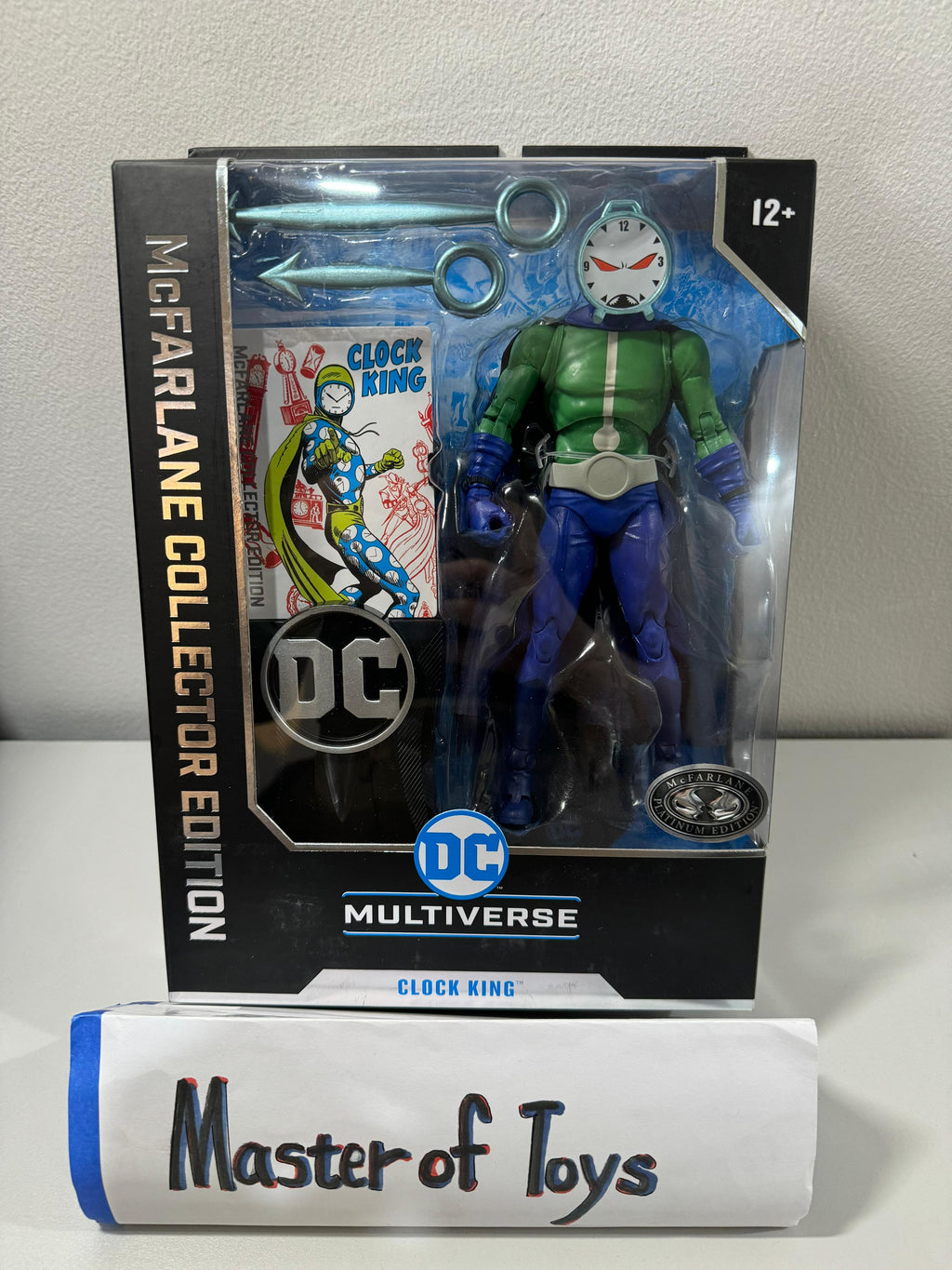 McFarlane DC Multiverse Clock King #18 McFarlane Collector Edition Platinum Edition - Ready Stock