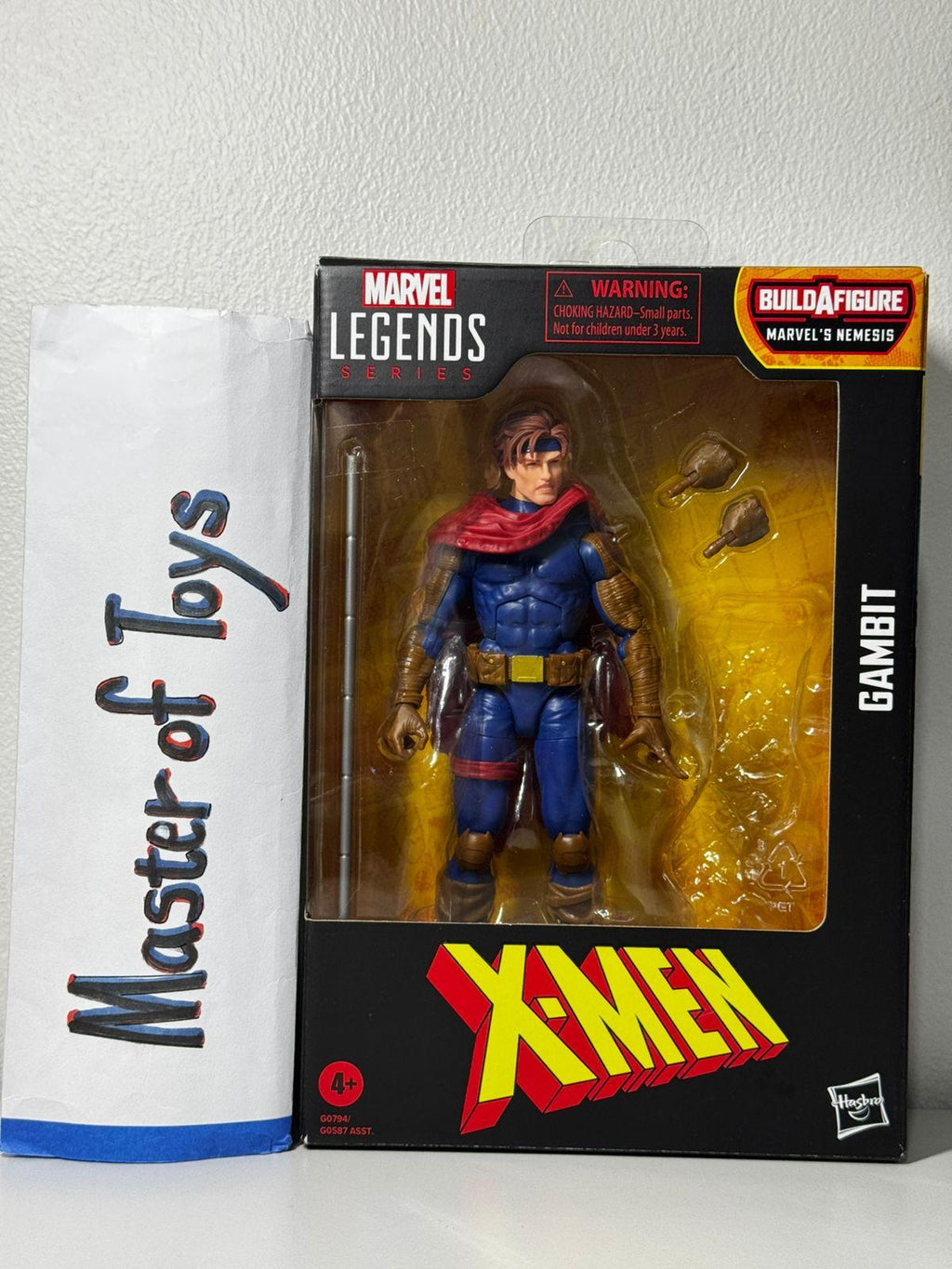 Hasbro Marvel Legends X-Men Gambit Without BAF - Ready Stock
