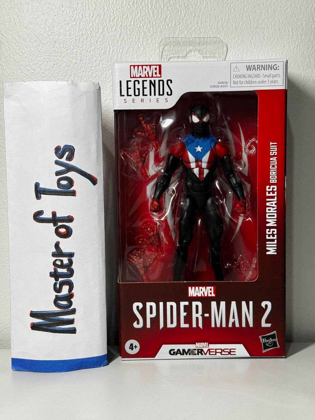 Hasbro Marvel Legends Spider-Man 2 Gamer Verse Miles Morales Boricua Suit - Ready Stock
