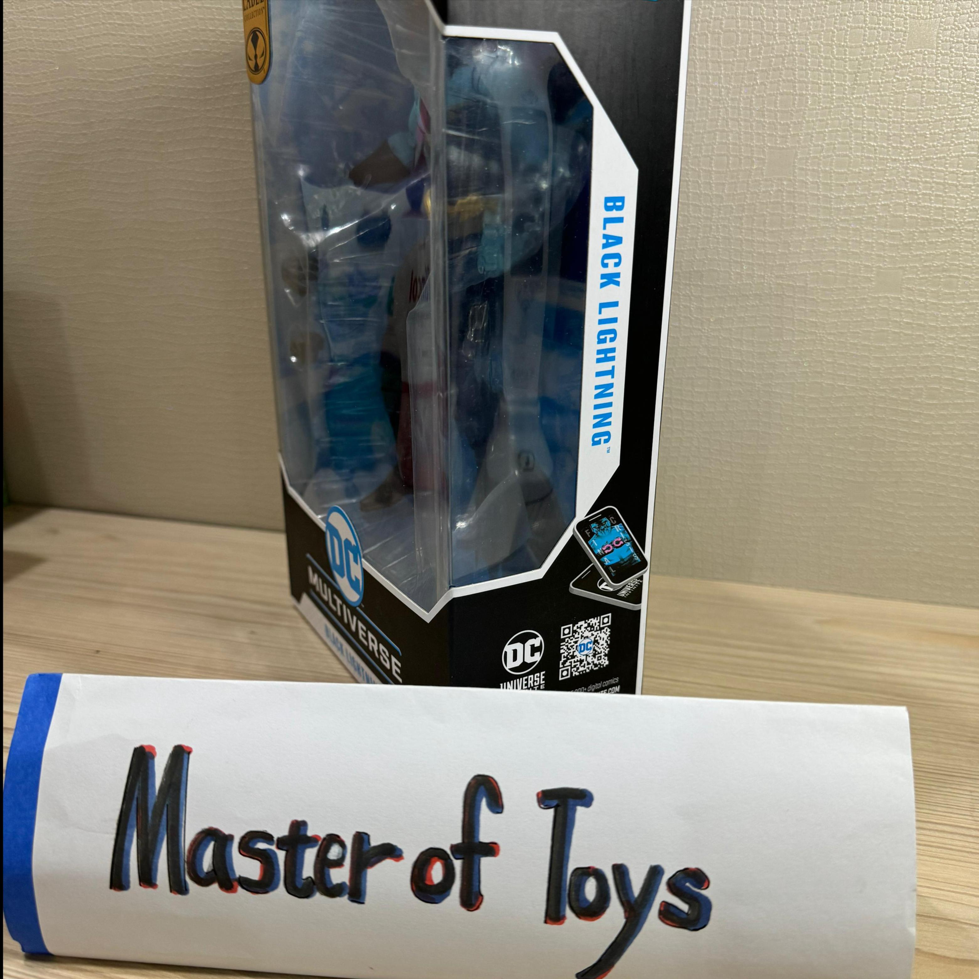 McFarlane DC Multiverse Black Lightning Final Crisis Gold Label Collection - Ready Stock