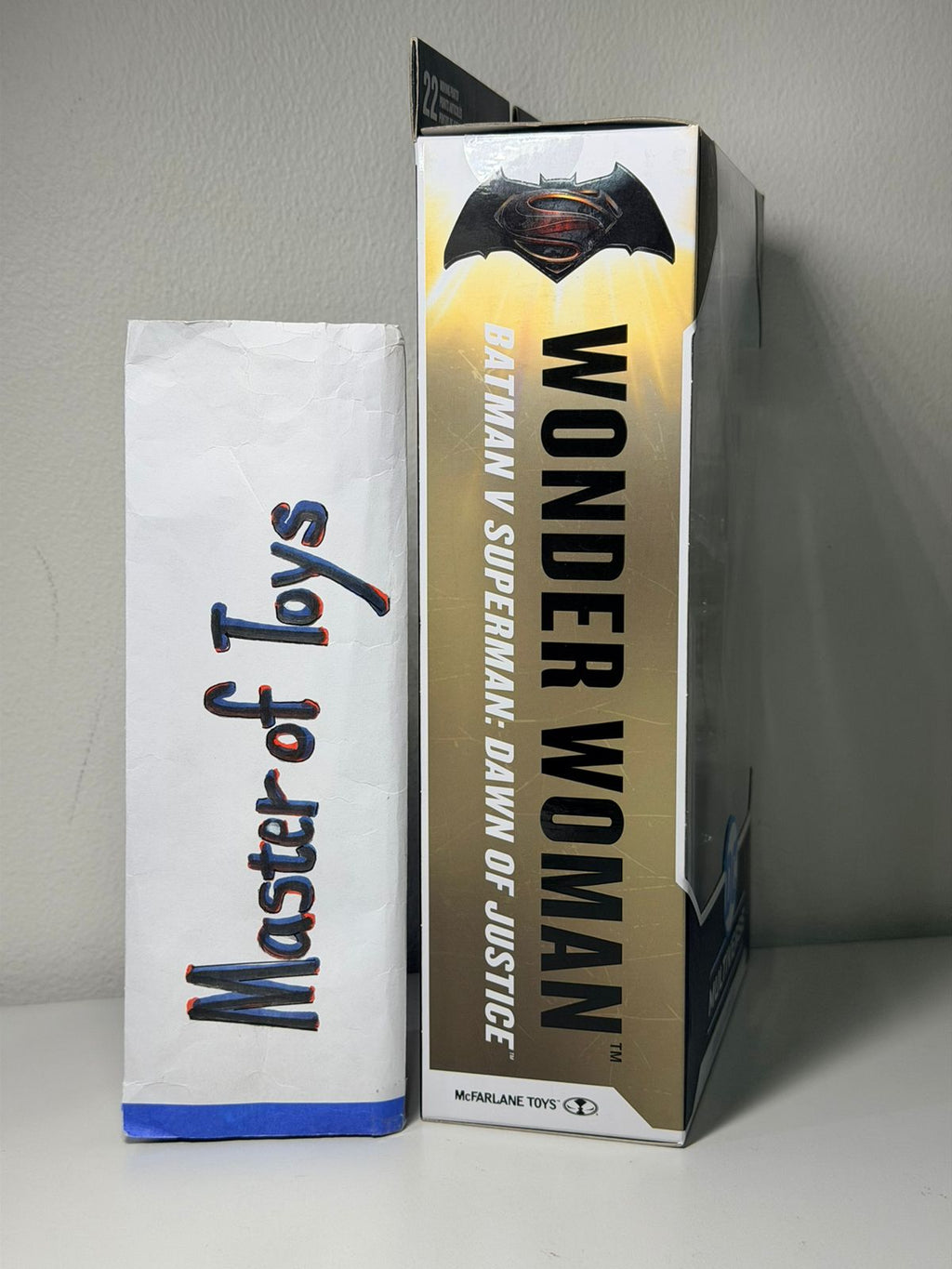 McFarlane DC Multiverse Wonder Woman BVS (Batman V Superman: Dawn of Justice) BEKAS - Ready Stock