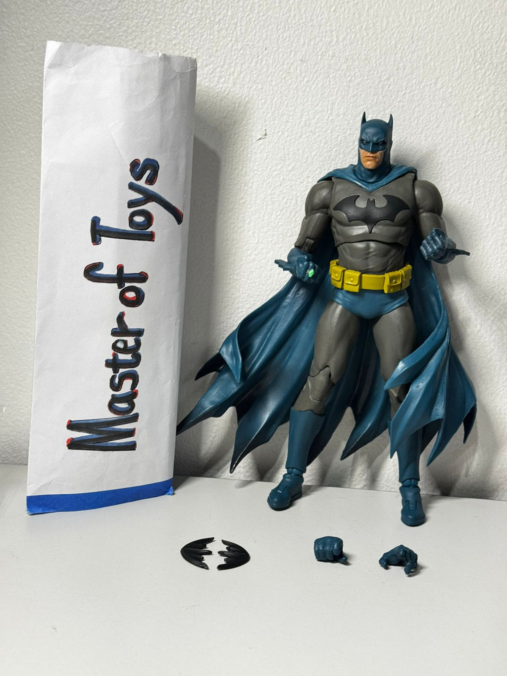 McFarlane DC Multiverse Batman Hush Classic Suit Blue & Grey Only No Box - Ready Stock