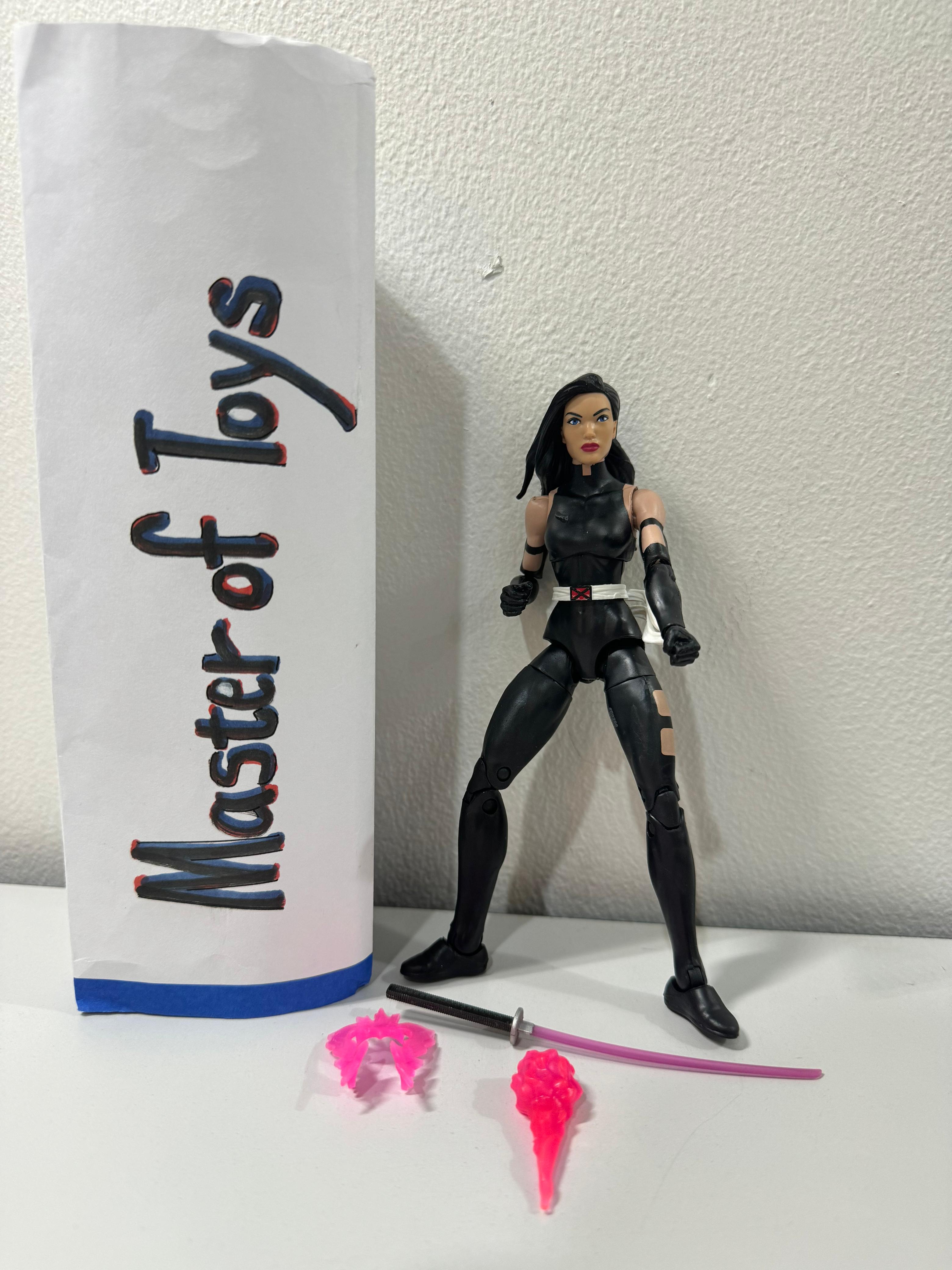 Hasbro Marvel Legends Psylocke From 3 Packs No Box - Ready Stock